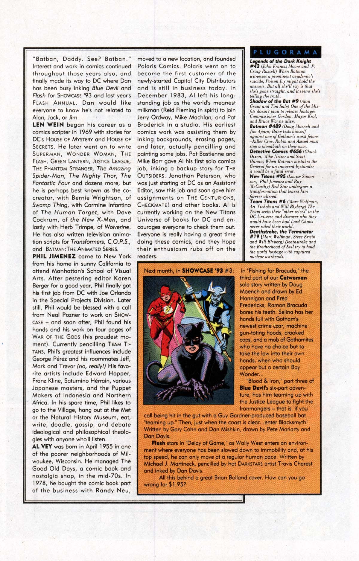 Read online Showcase '93 comic -  Issue #2 - 49