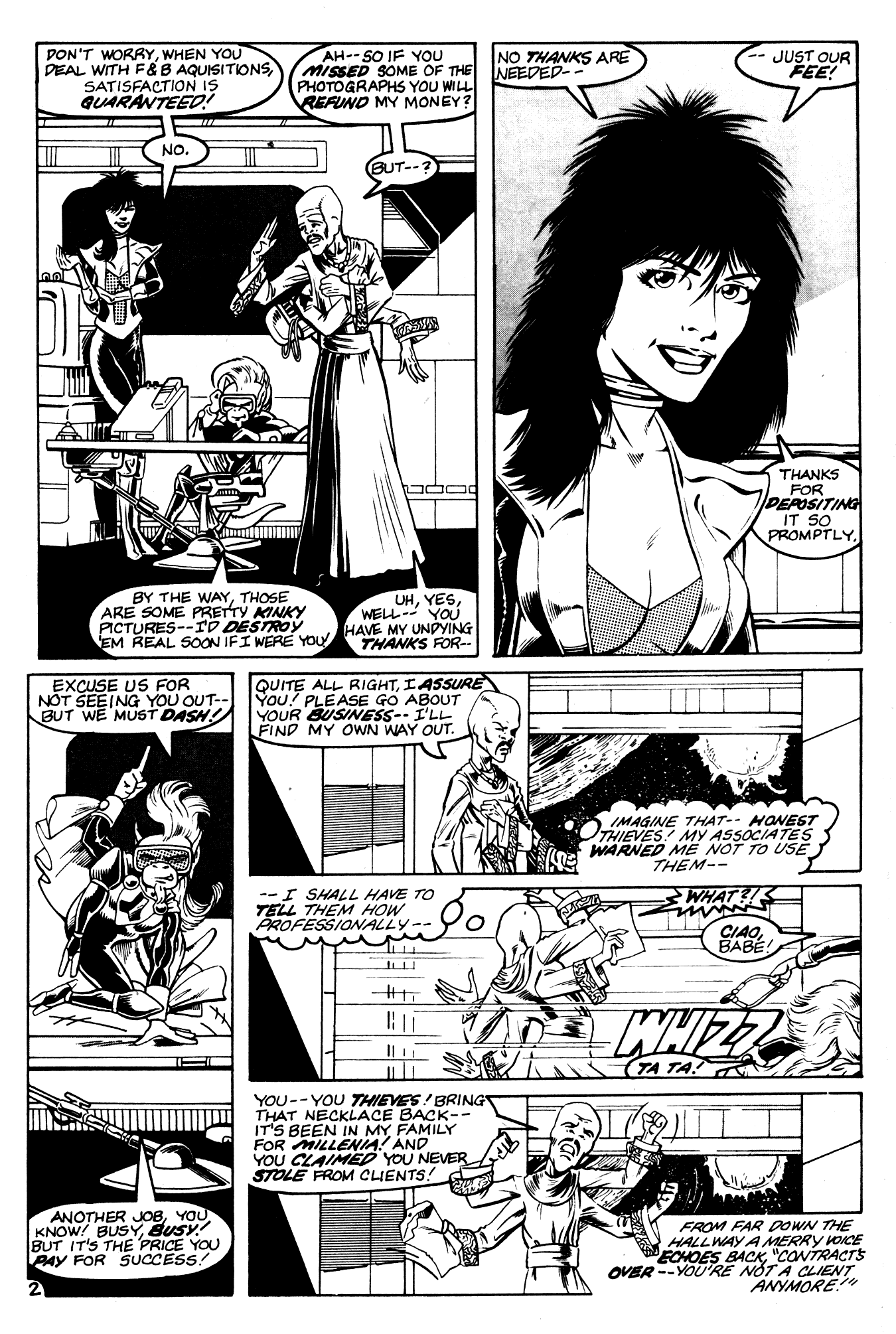 Read online Aristocratic Xtraterrestrial Time-Traveling Thieves comic -  Issue #1 - 4