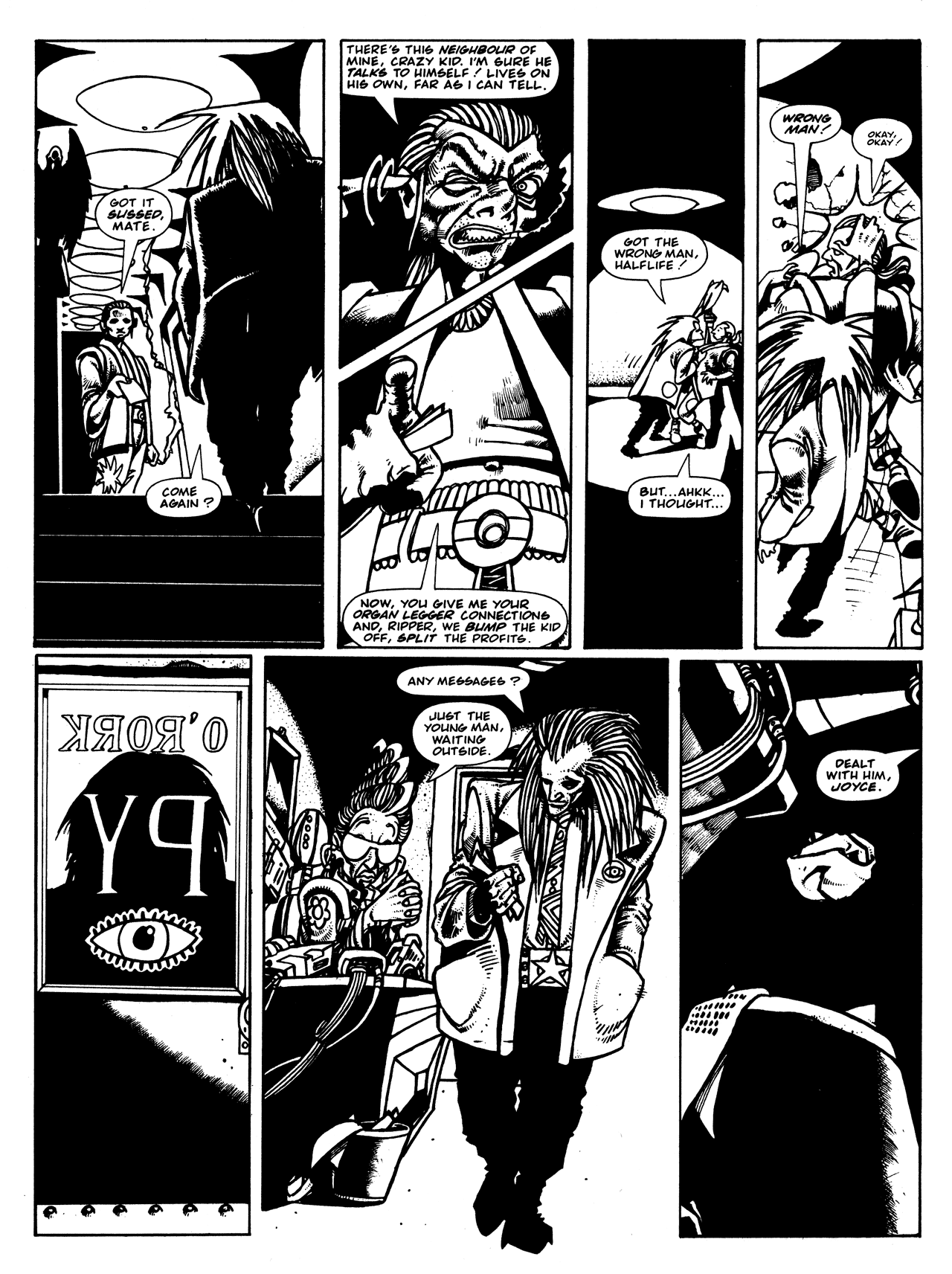 Read online Judge Dredd: The Megazine (vol. 2) comic -  Issue #61 - 36
