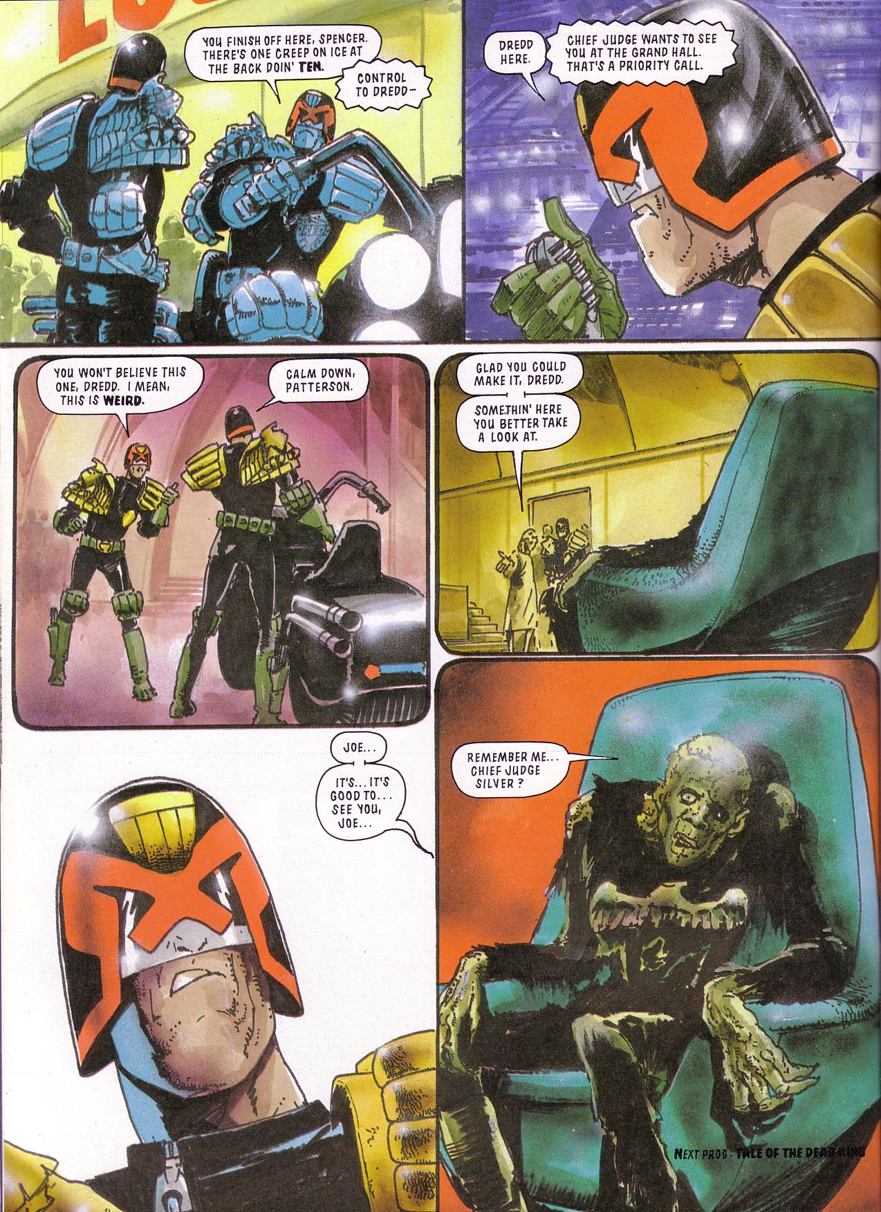 Read online Judge Dredd: Death Aid comic -  Issue # TPB - 54