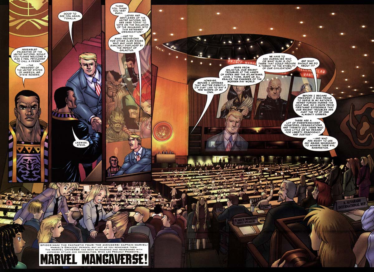 Read online Marvel Mangaverse comic -  Issue #4 - 5