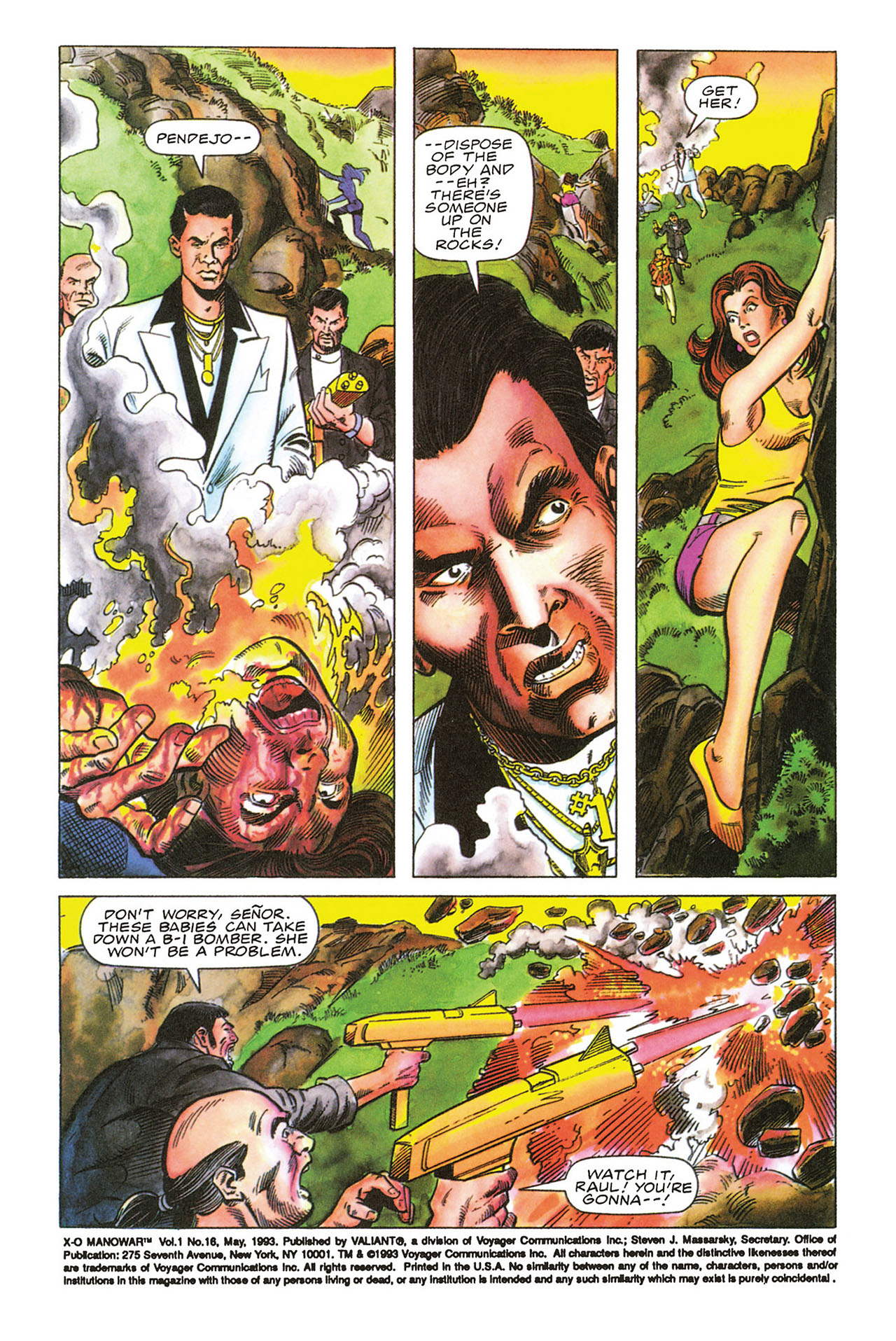Read online X-O Manowar (1992) comic -  Issue #16 - 4