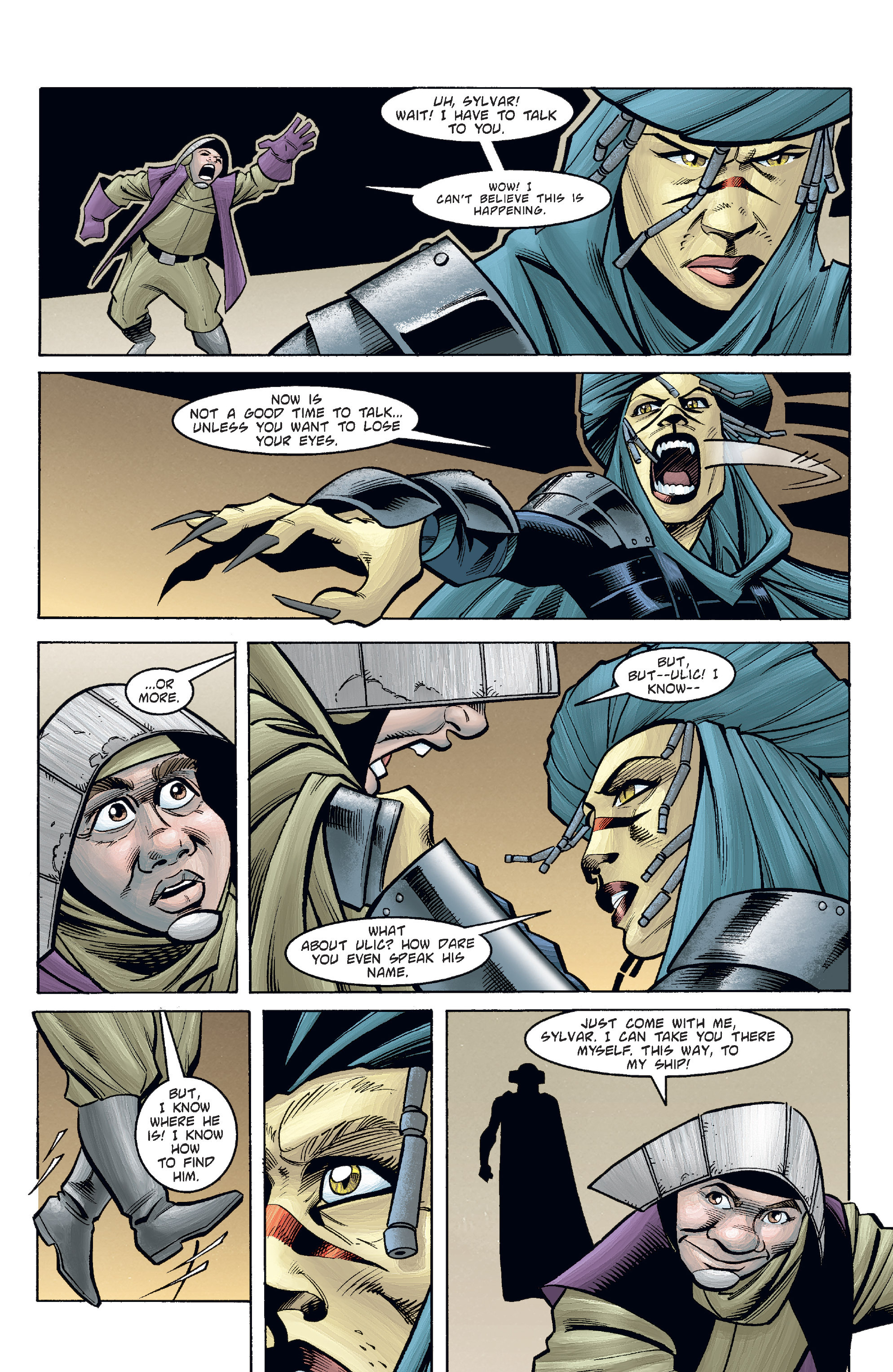 Read online Star Wars: Tales of the Jedi - Redemption comic -  Issue #4 - 18