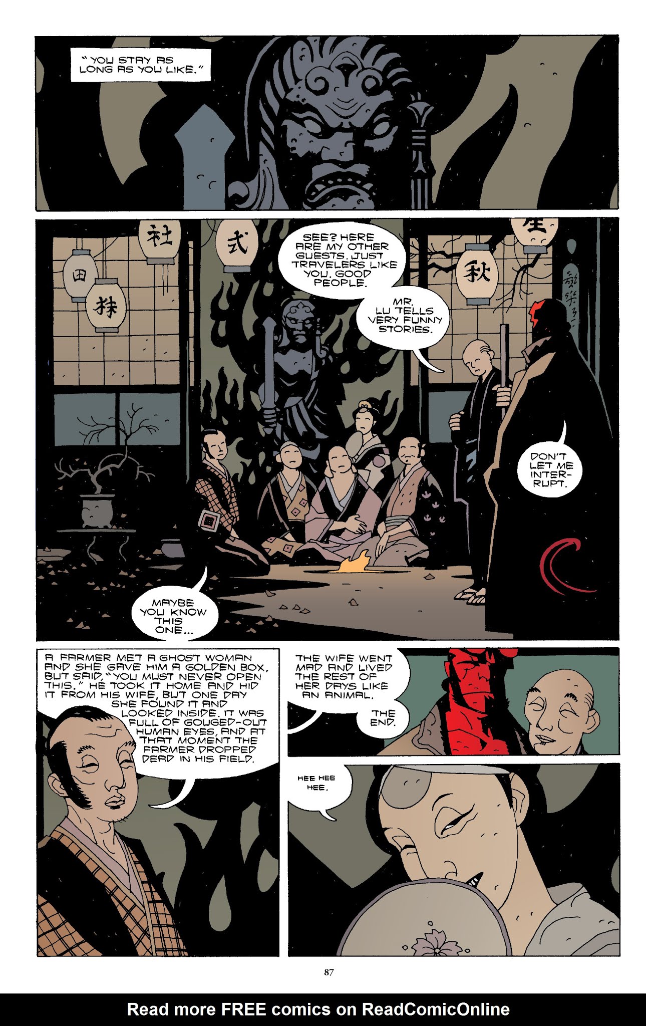 Read online Hellboy The Complete Short Stories comic -  Issue # TPB 2 (Part 1) - 88