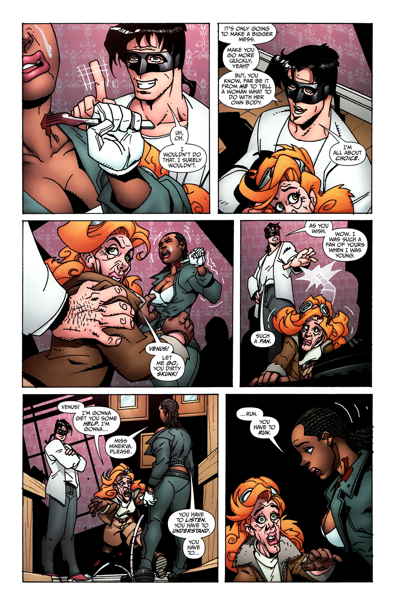 Read online Welcome To Tranquility: One Foot In The Grave comic -  Issue #4 - 3