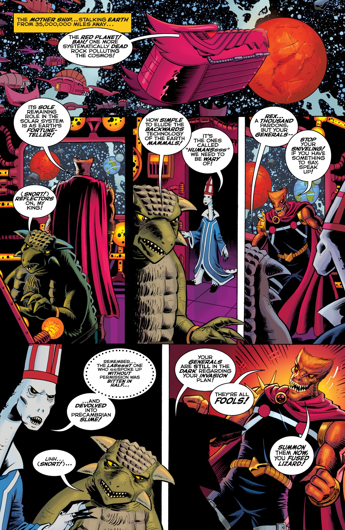 Read online Dinosaucers comic -  Issue #2 - 12