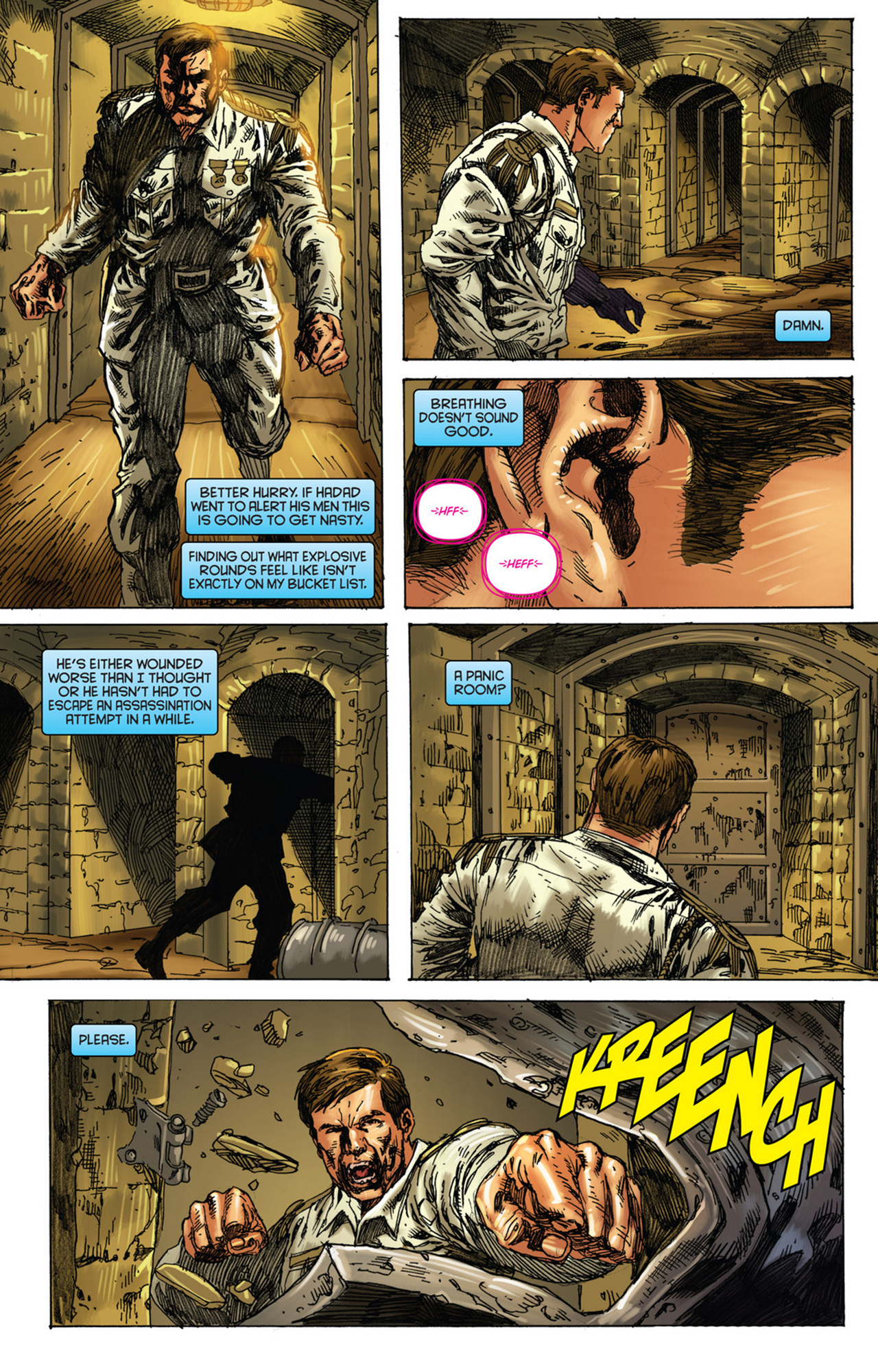 Read online Bionic Man comic -  Issue #18 - 19