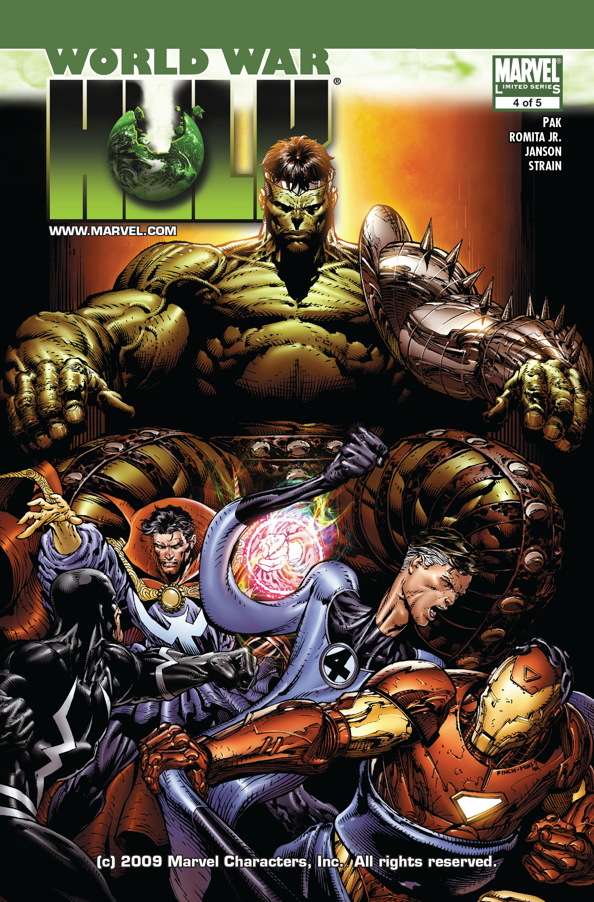 Read online World War Hulk comic -  Issue #4 - 1