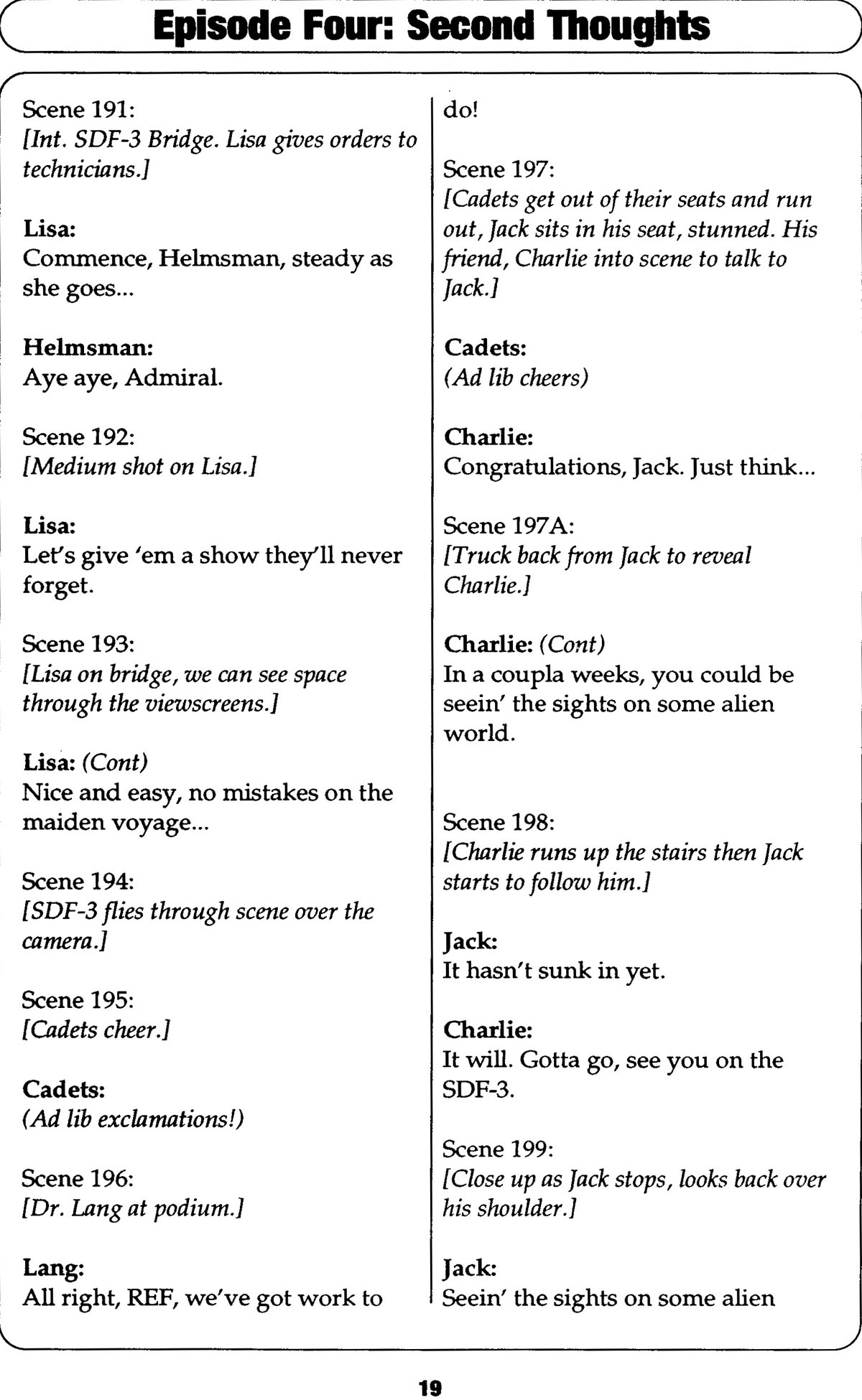 Read online Robotech II: The Sentinels comic -  Issue # _Script Book 1 - 91