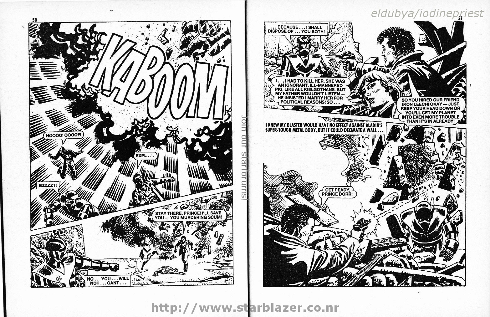 Read online Starblazer comic -  Issue #205 - 27