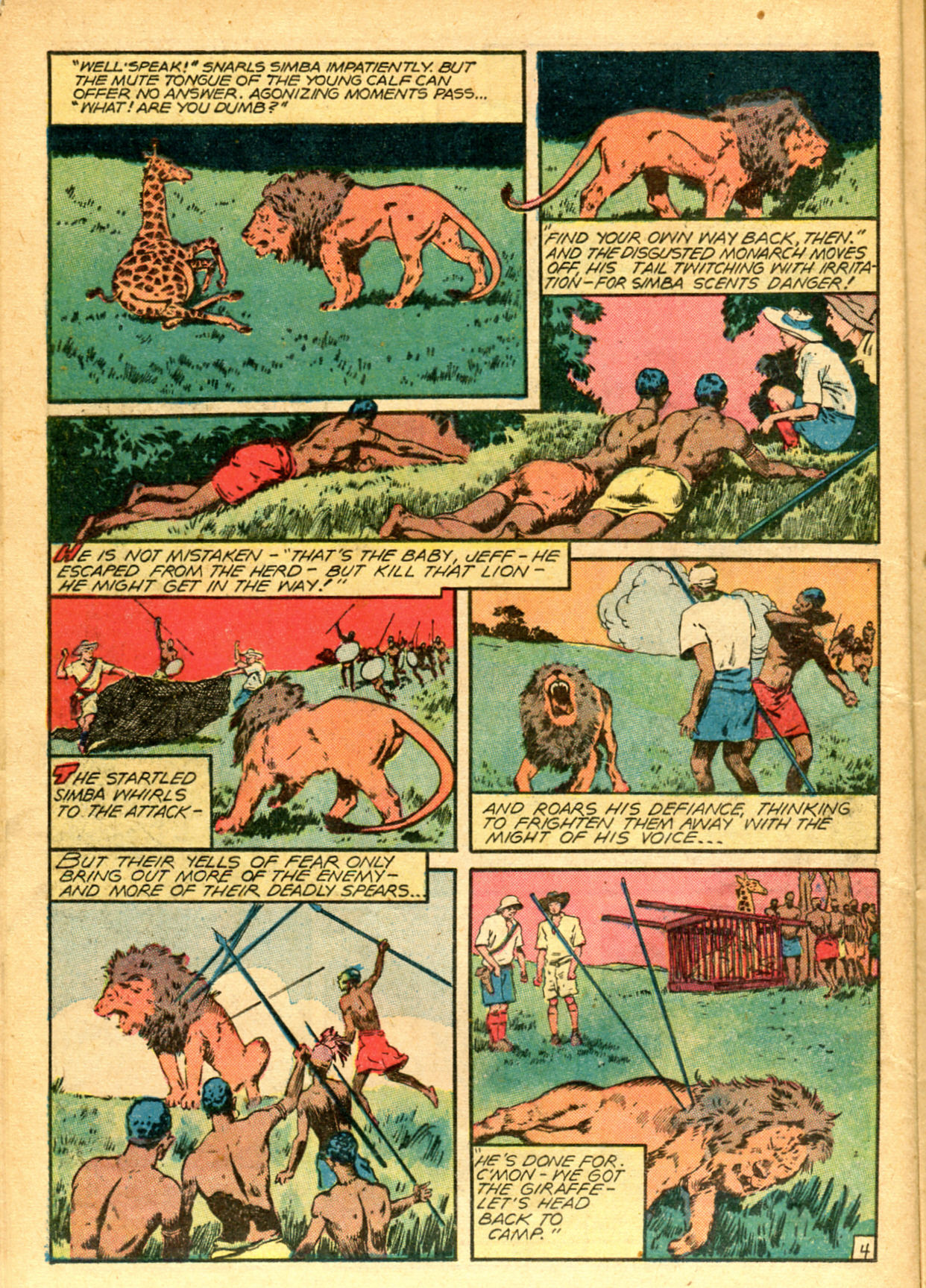 Read online Jungle Comics comic -  Issue #93 - 16