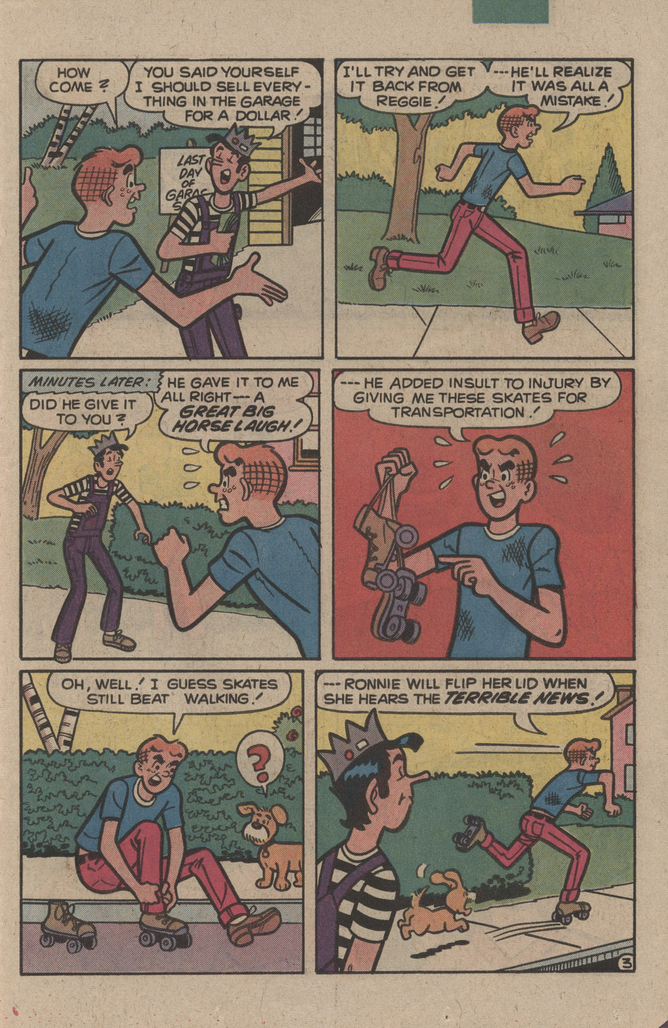 Read online Reggie and Me (1966) comic -  Issue #118 - 15