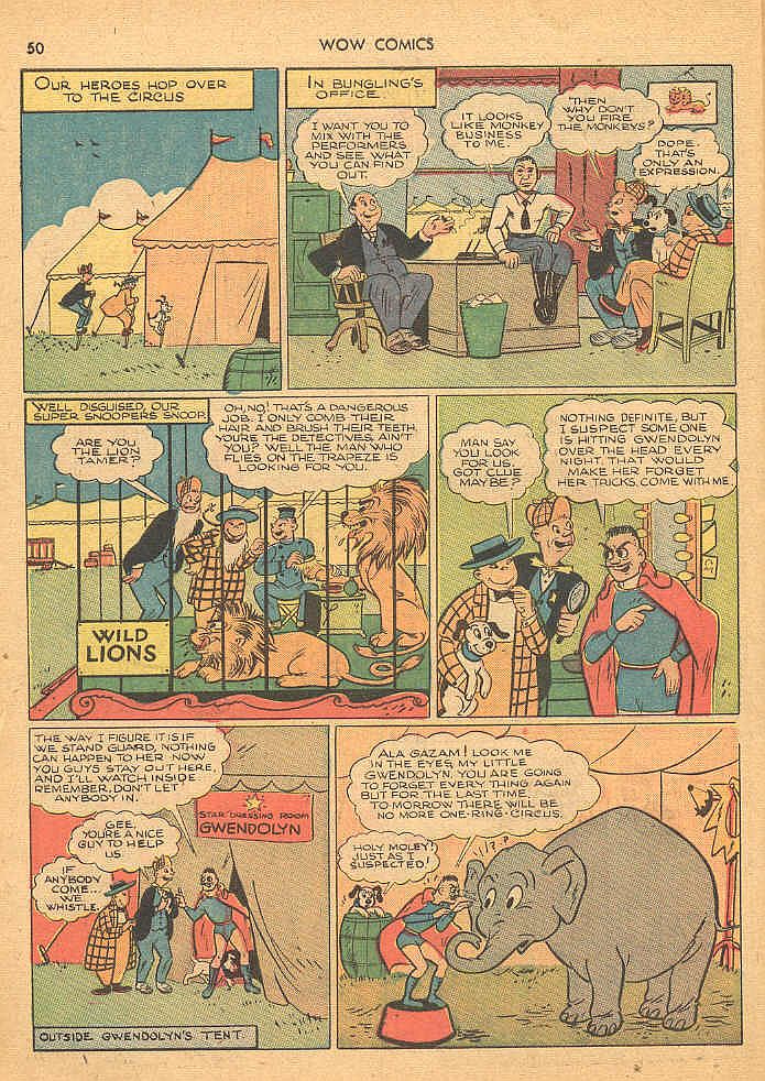 Read online Wow Comics comic -  Issue #16 - 51