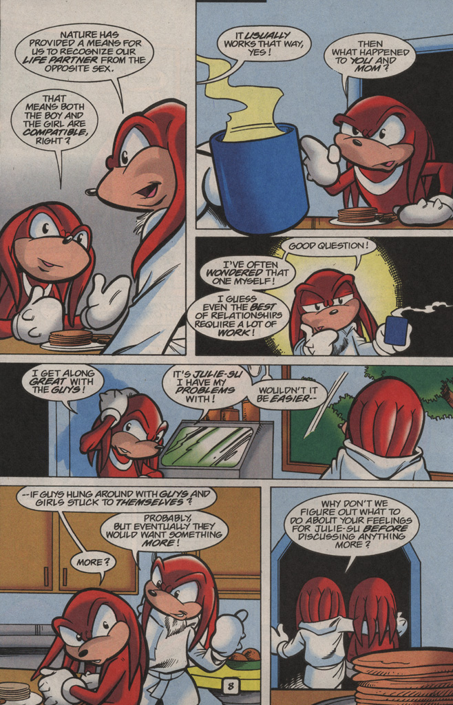 Read online Knuckles the Echidna comic -  Issue #26 - 12