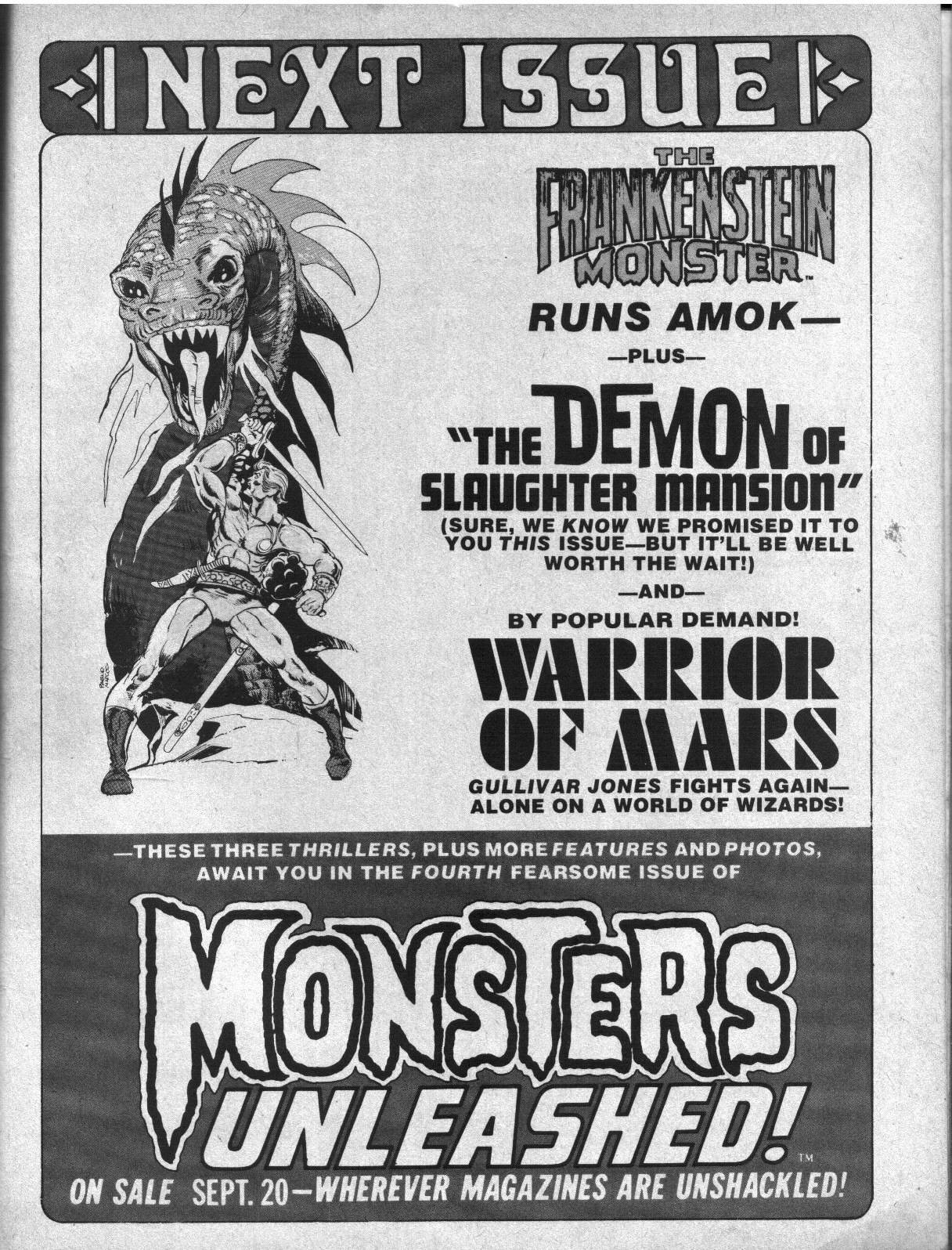Read online Monsters Unleashed (1973) comic -  Issue #3 - 73