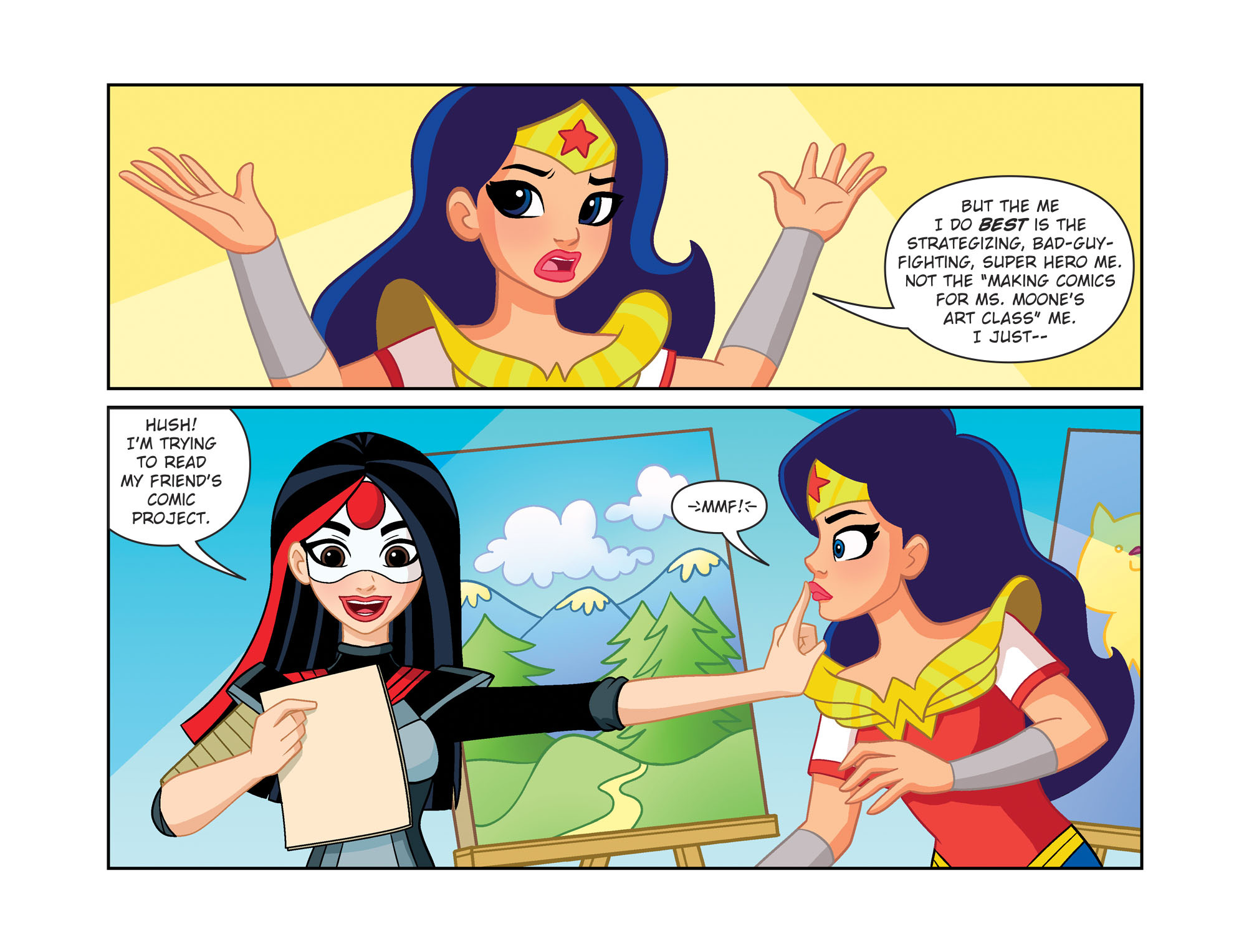 Read online DC Super Hero Girls: Out of the Bottle comic -  Issue #3 - 5