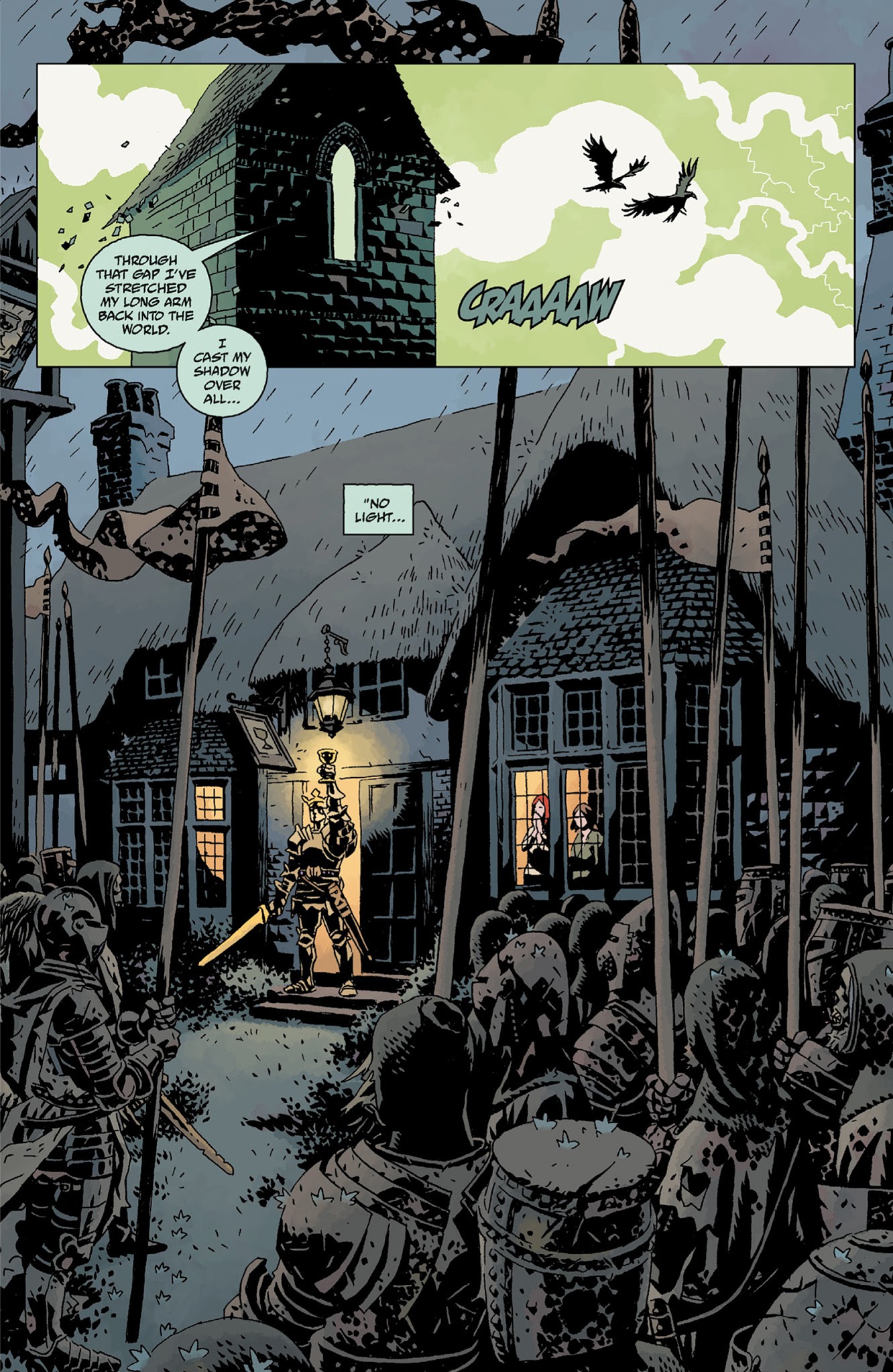 Read online Hellboy: The Storm And The Fury comic -  Issue # TPB - 108
