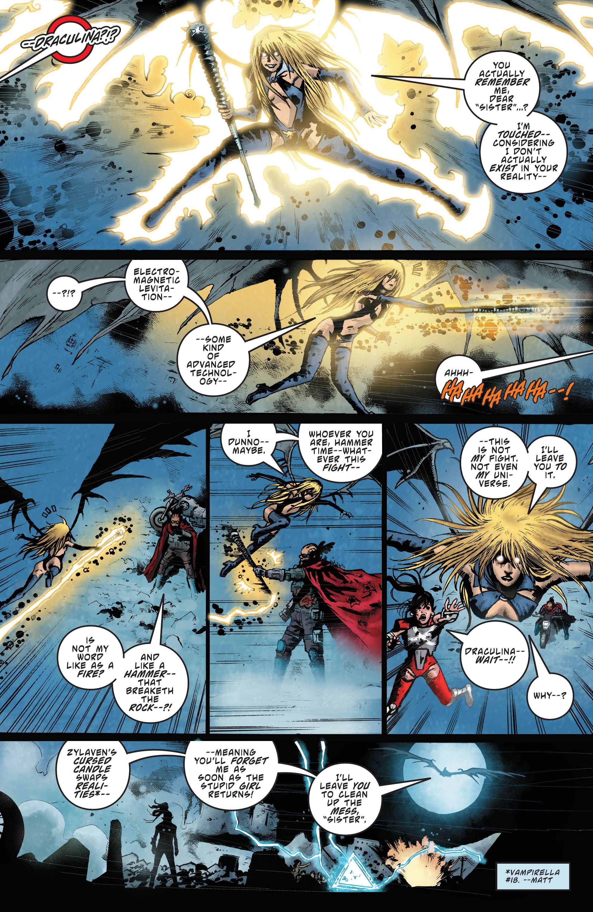 Read online Sacred Six comic -  Issue #12 - 14