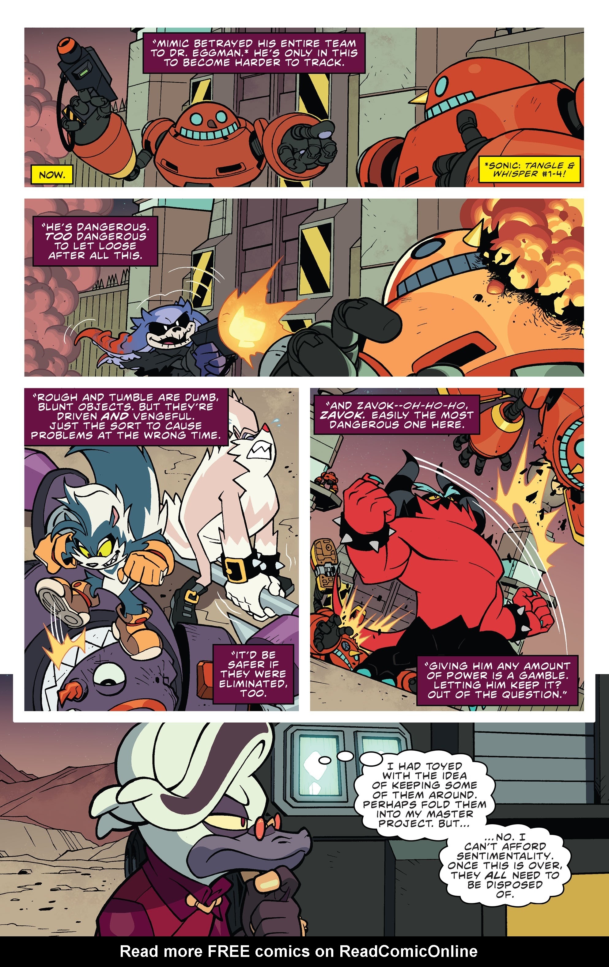 Read online Sonic the Hedgehog: Bad Guys comic -  Issue #2 - 10