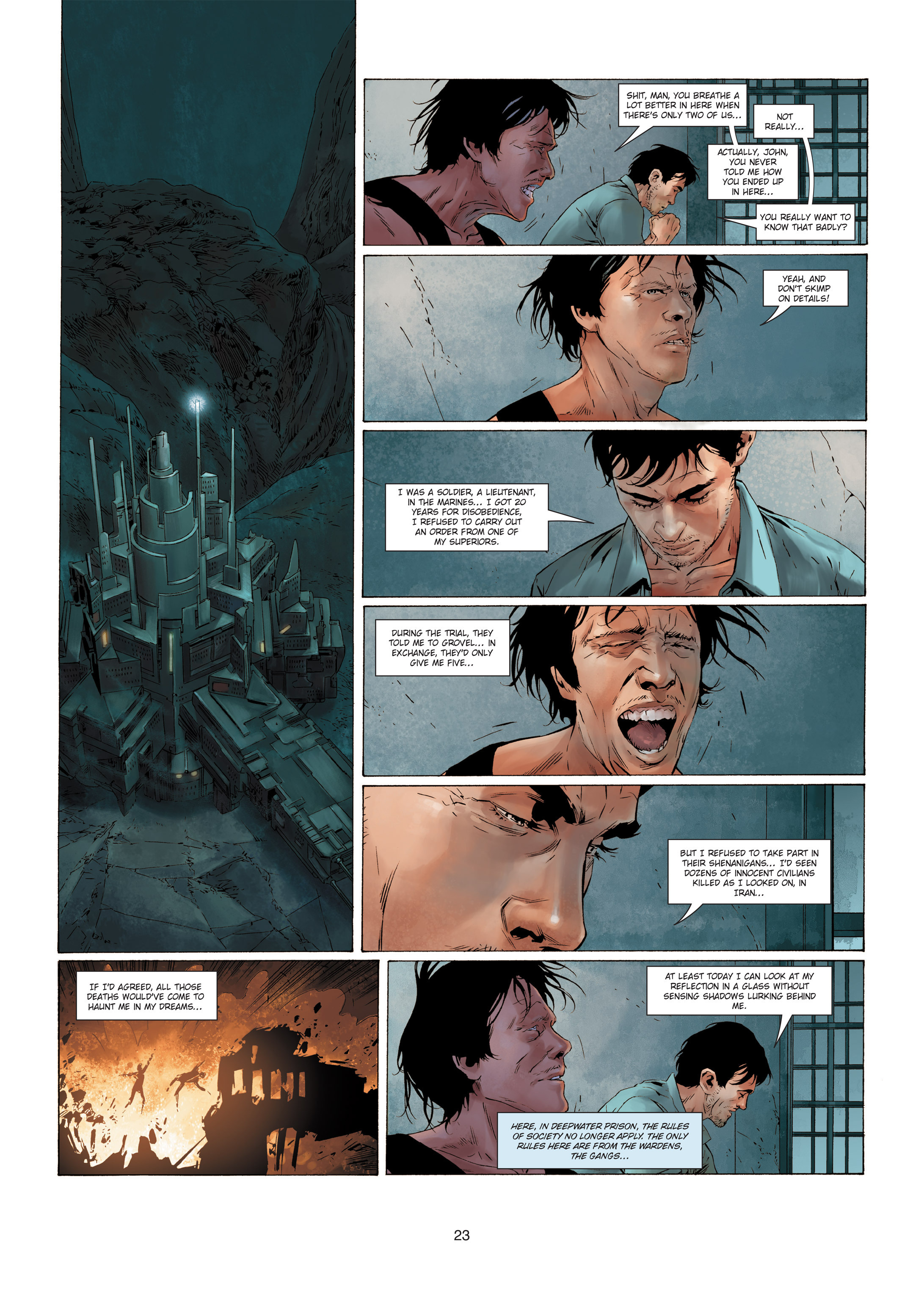 Read online Deepwater Prison comic -  Issue #1 - 23