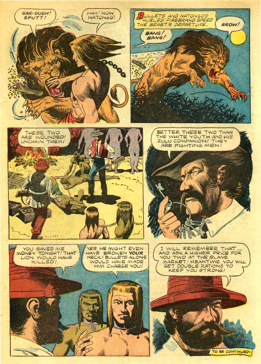 Read online Tarzan (1948) comic -  Issue #56 - 49