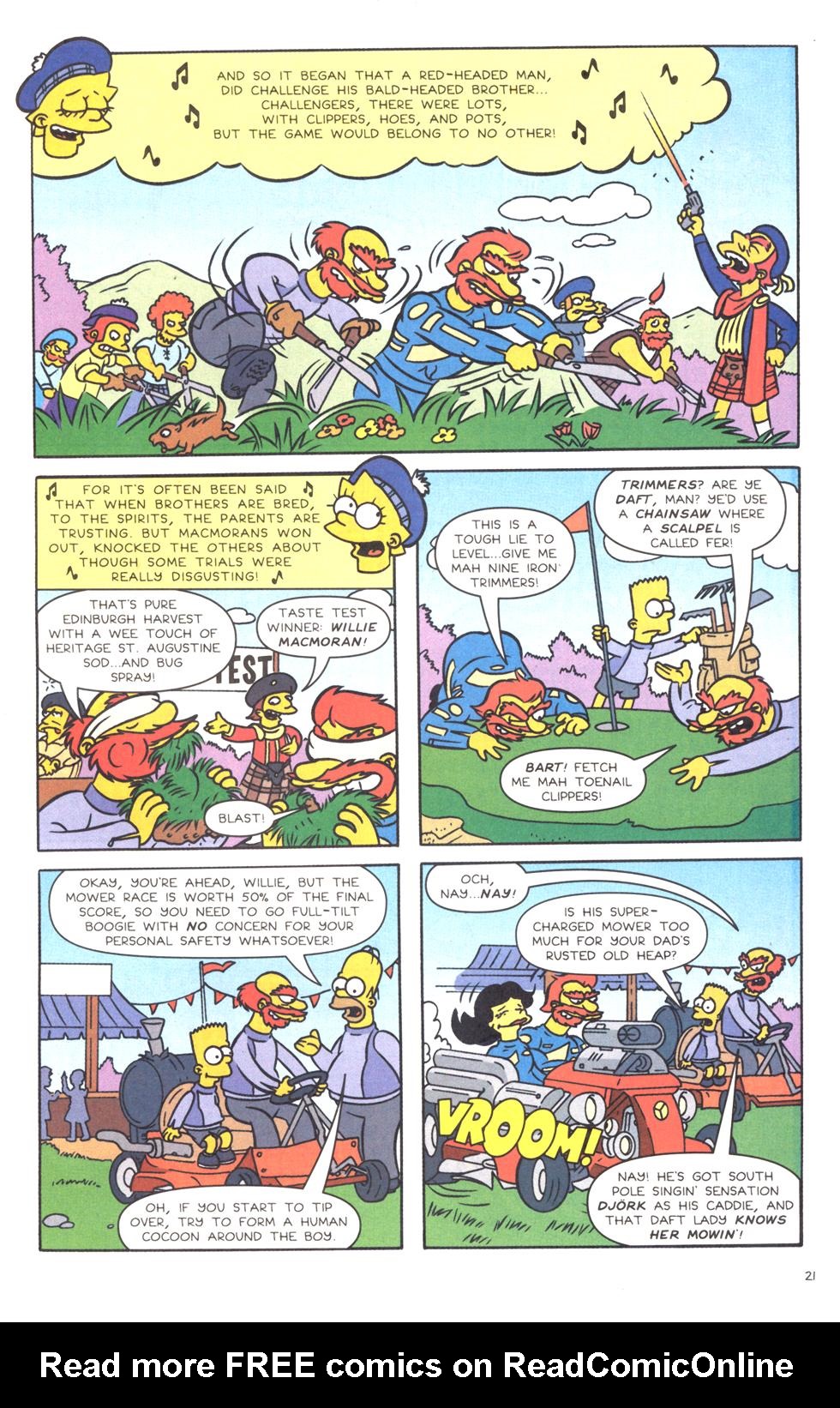 Read online Simpsons Comics comic -  Issue #88 - 22