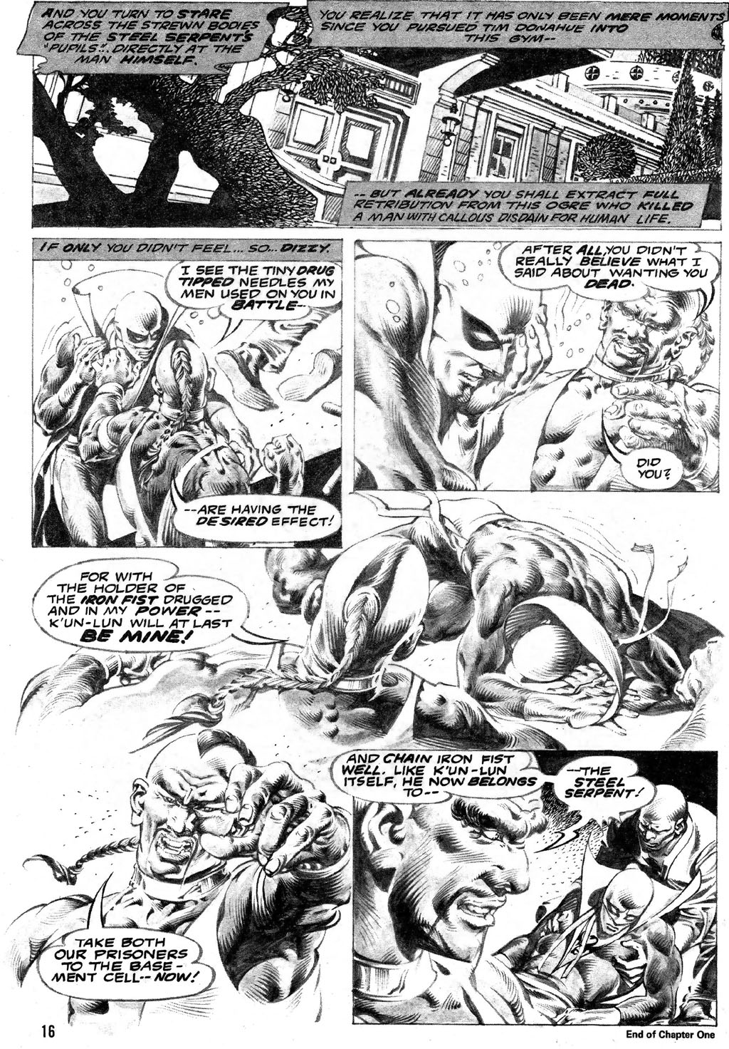 Read online The Deadly Hands of Kung Fu comic -  Issue #10 - 16