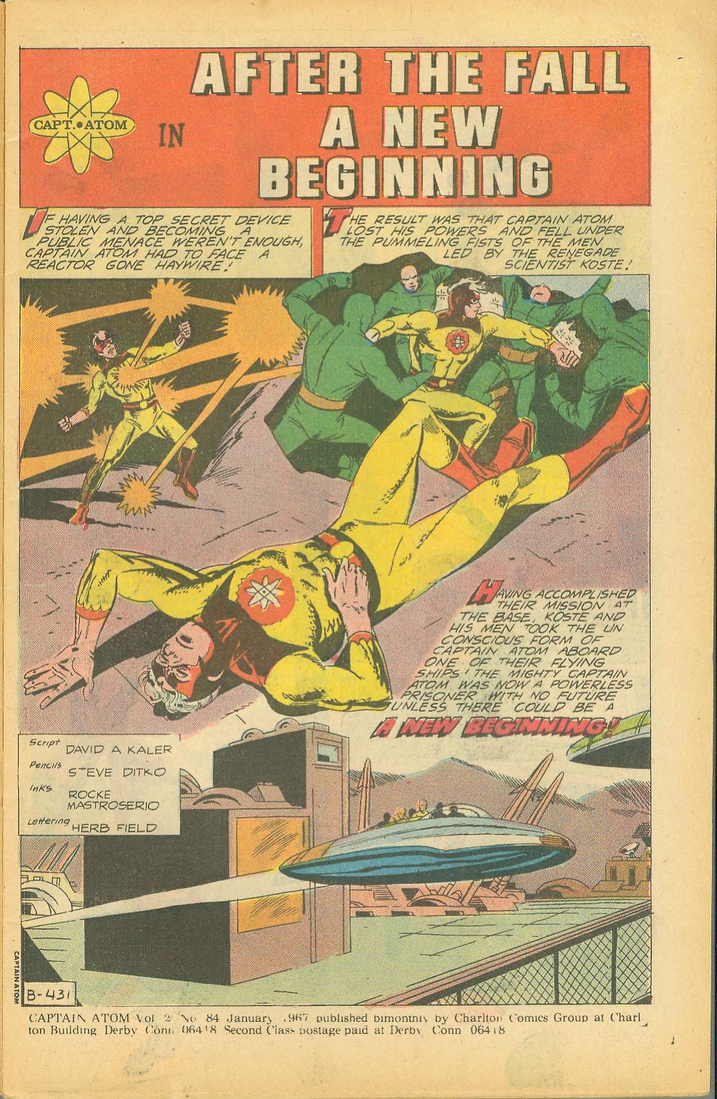 Read online Captain Atom (1965) comic -  Issue #84 - 3