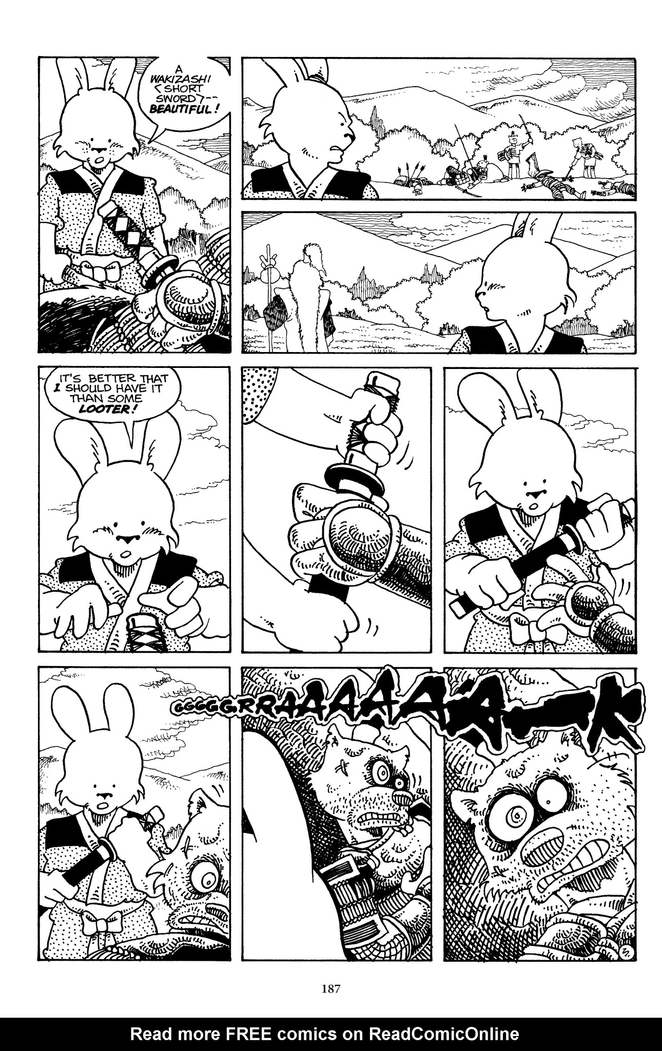 Read online The Usagi Yojimbo Saga comic -  Issue # TPB 1 - 184