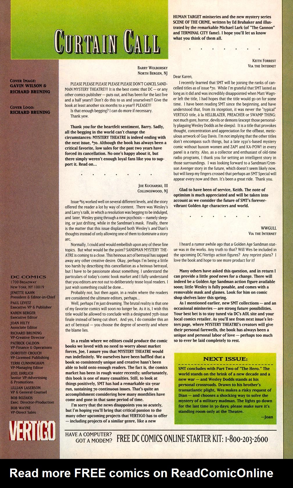 Read online Sandman Mystery Theatre comic -  Issue #69 - 22