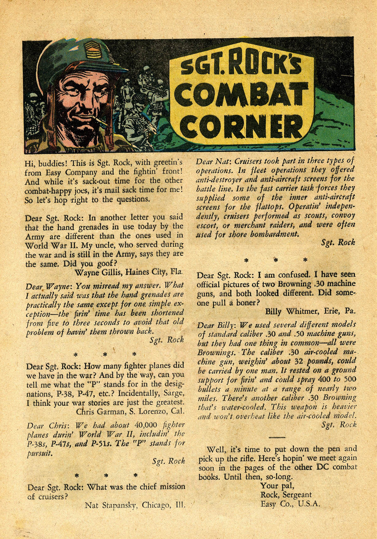 Read online Our Army at War (1952) comic -  Issue #120 - 20