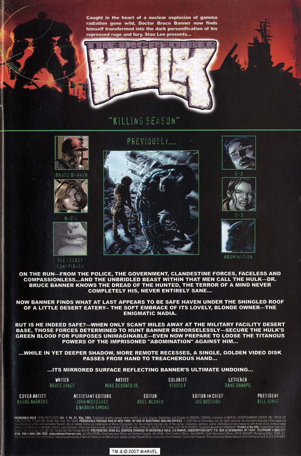 Read online The Incredible Hulk (2000) comic -  Issue #51 - 3