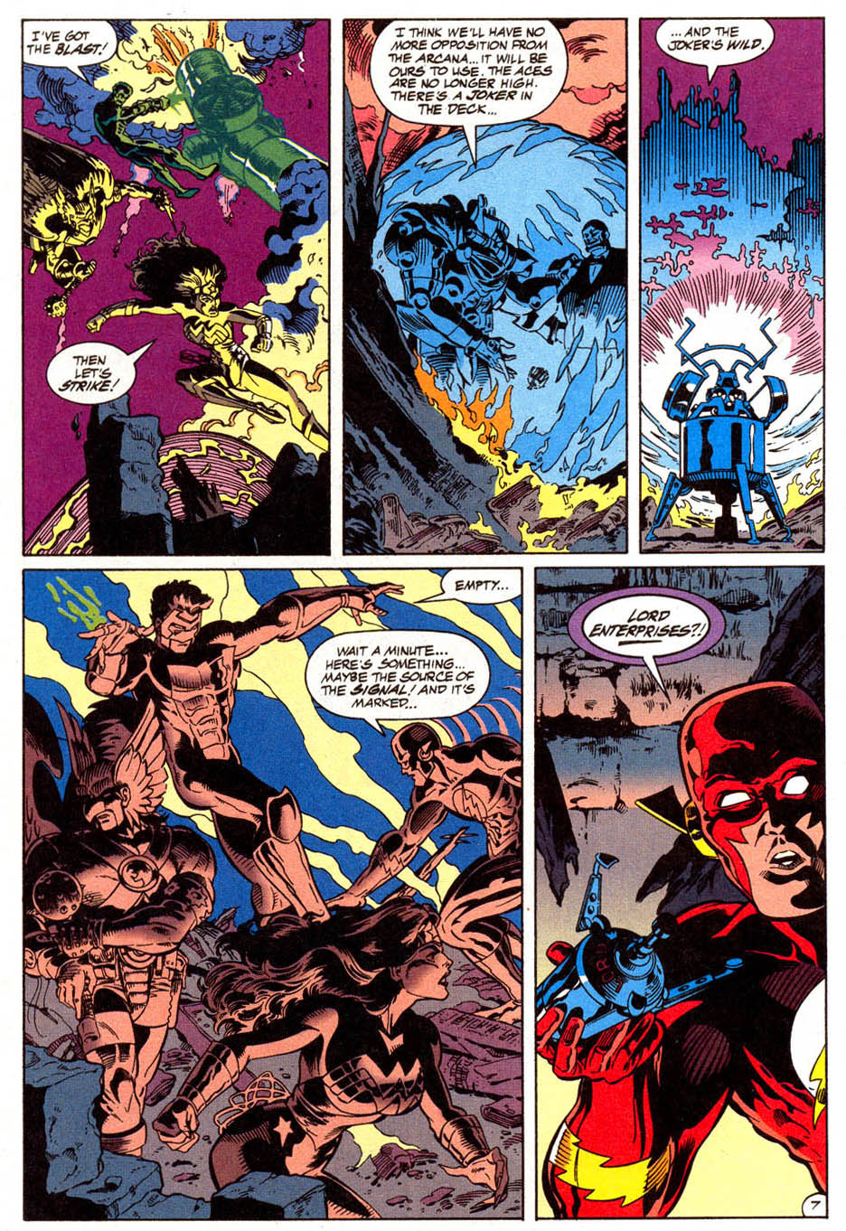 Read online Justice League America comic -  Issue #113 - 7