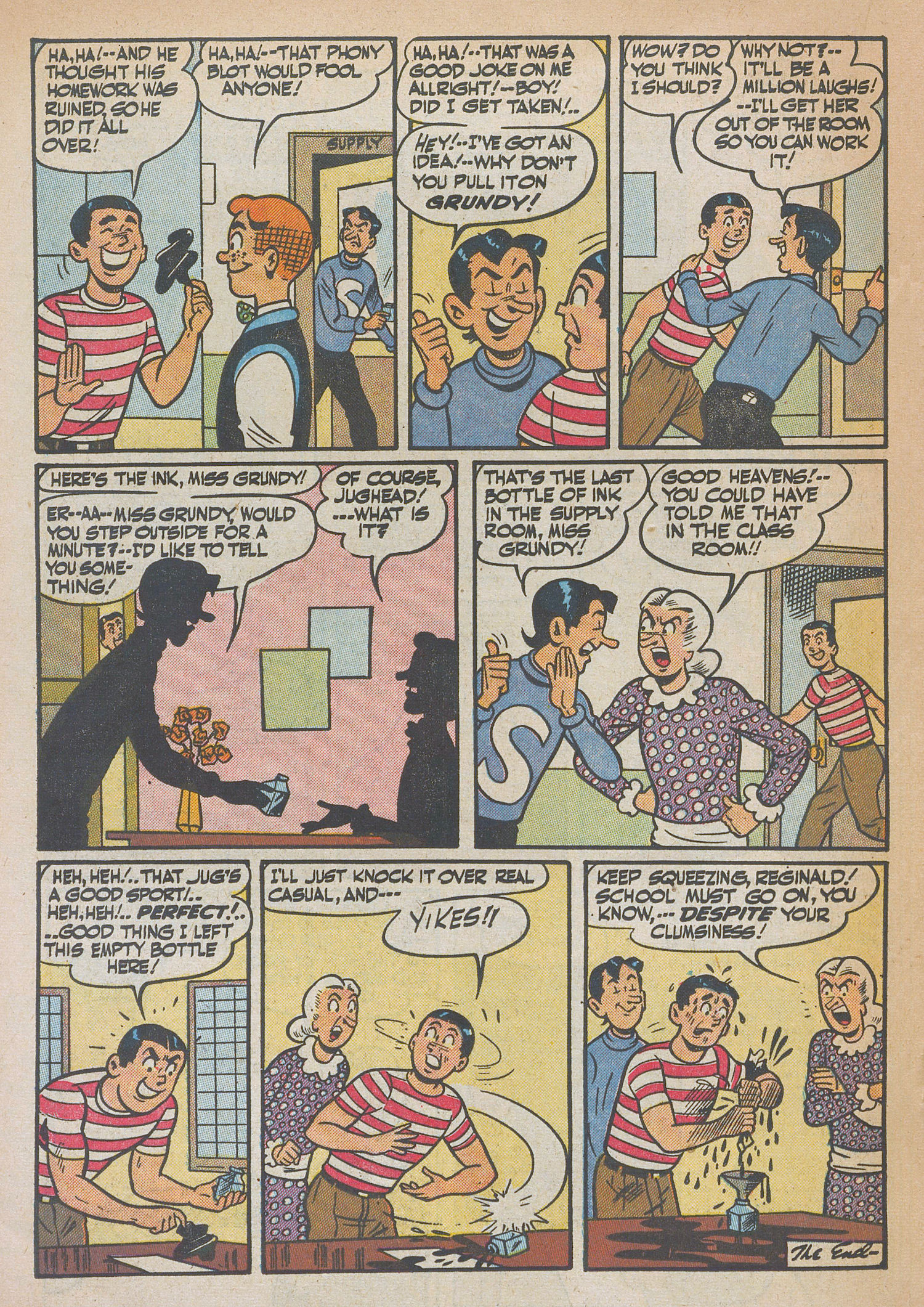 Read online Archie's Rival Reggie comic -  Issue #13 - 20