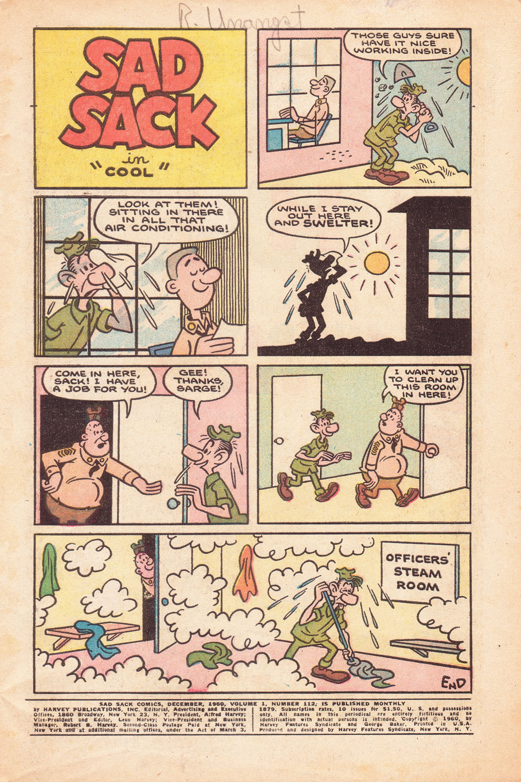 Read online Sad Sack comic -  Issue #112 - 3