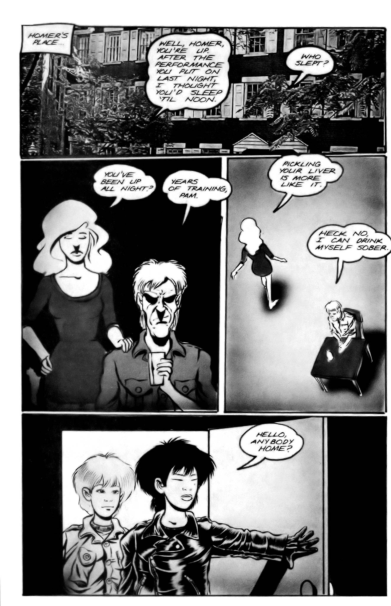 Read online Leather & Lace (1989) comic -  Issue #11 - 10