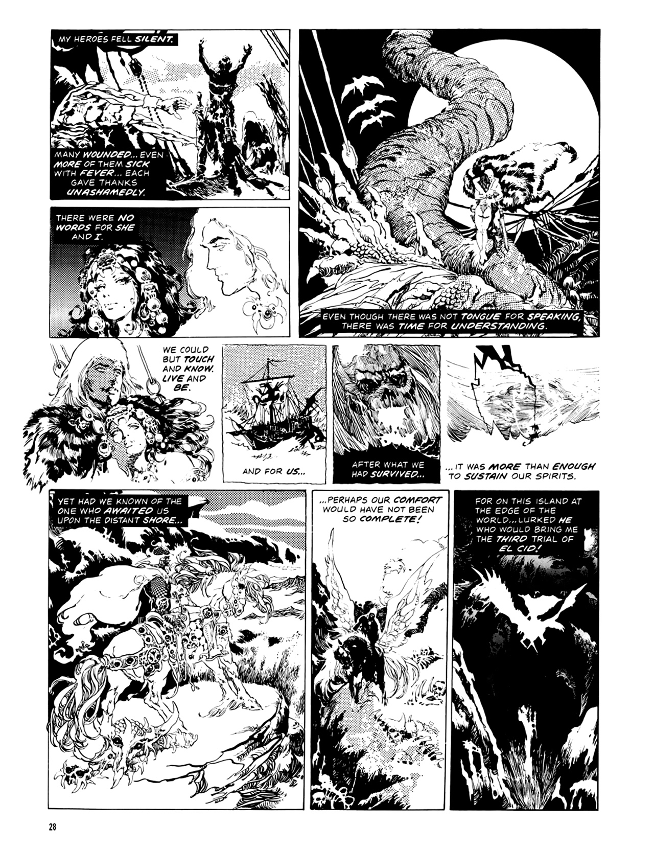 Read online Eerie Presents El Cid comic -  Issue # TPB - 29