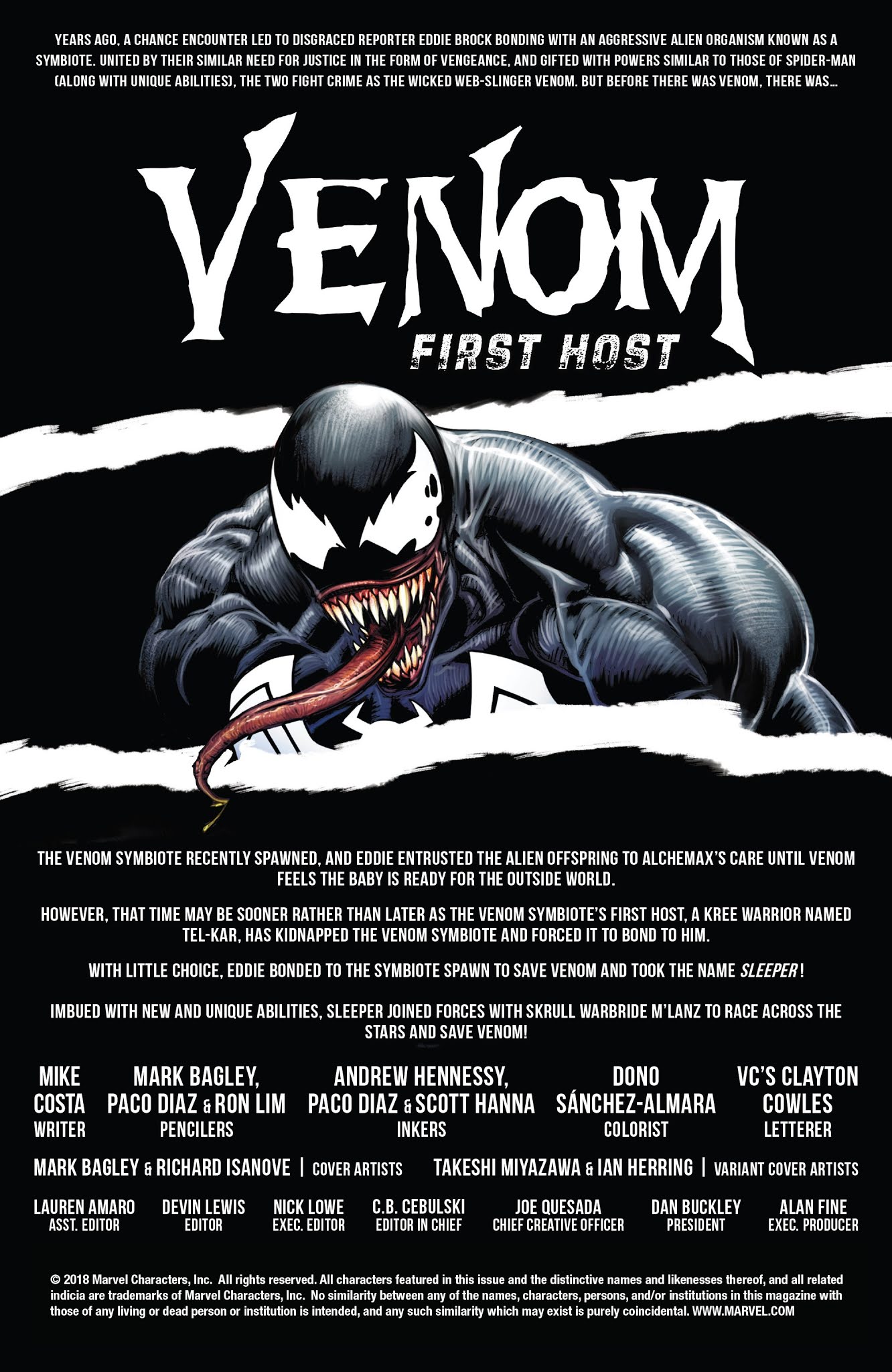 Read online Venom: First Host comic -  Issue #4 - 2