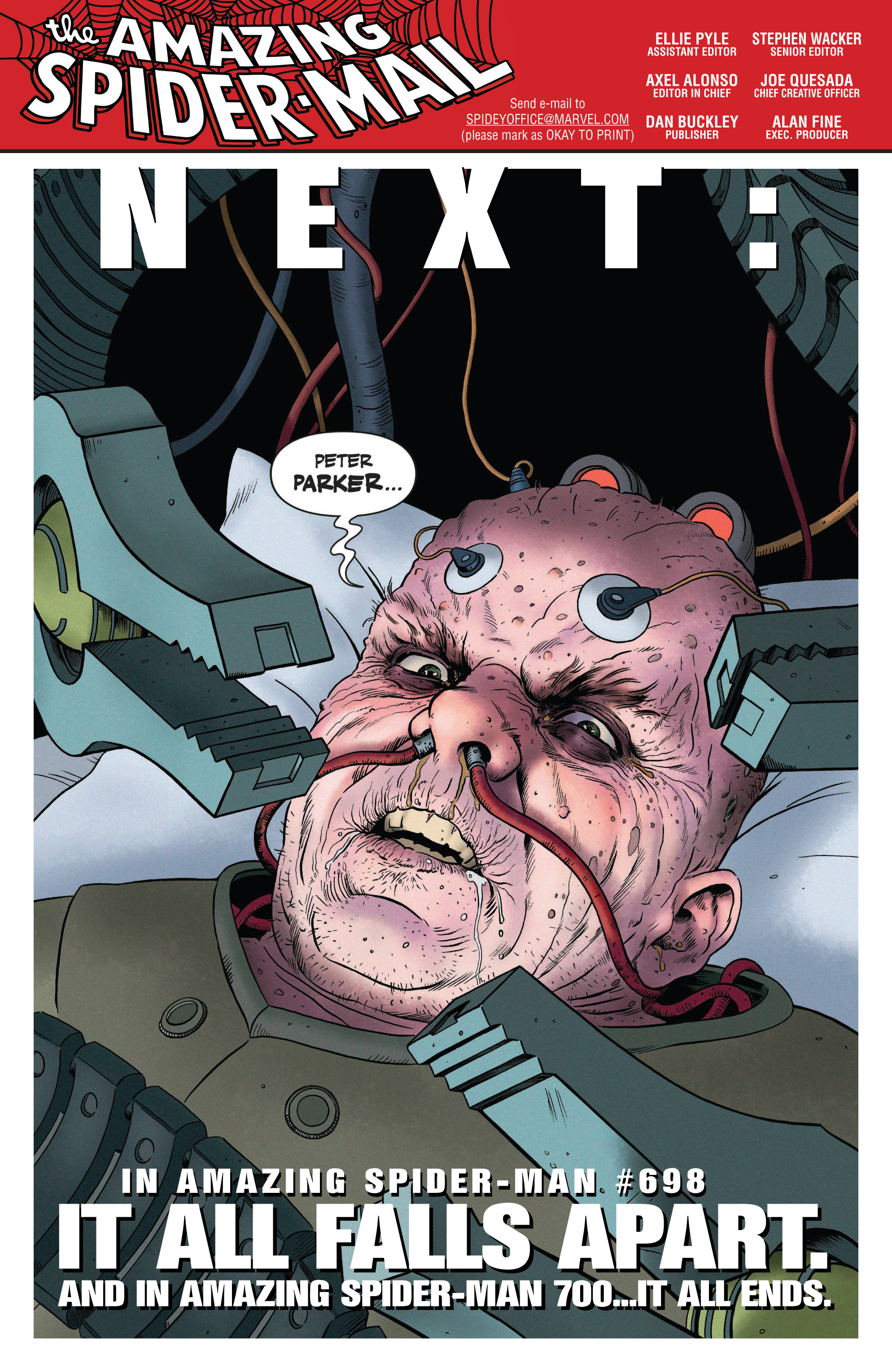 Read online The Amazing Spider-Man (1963) comic -  Issue #697 - 23