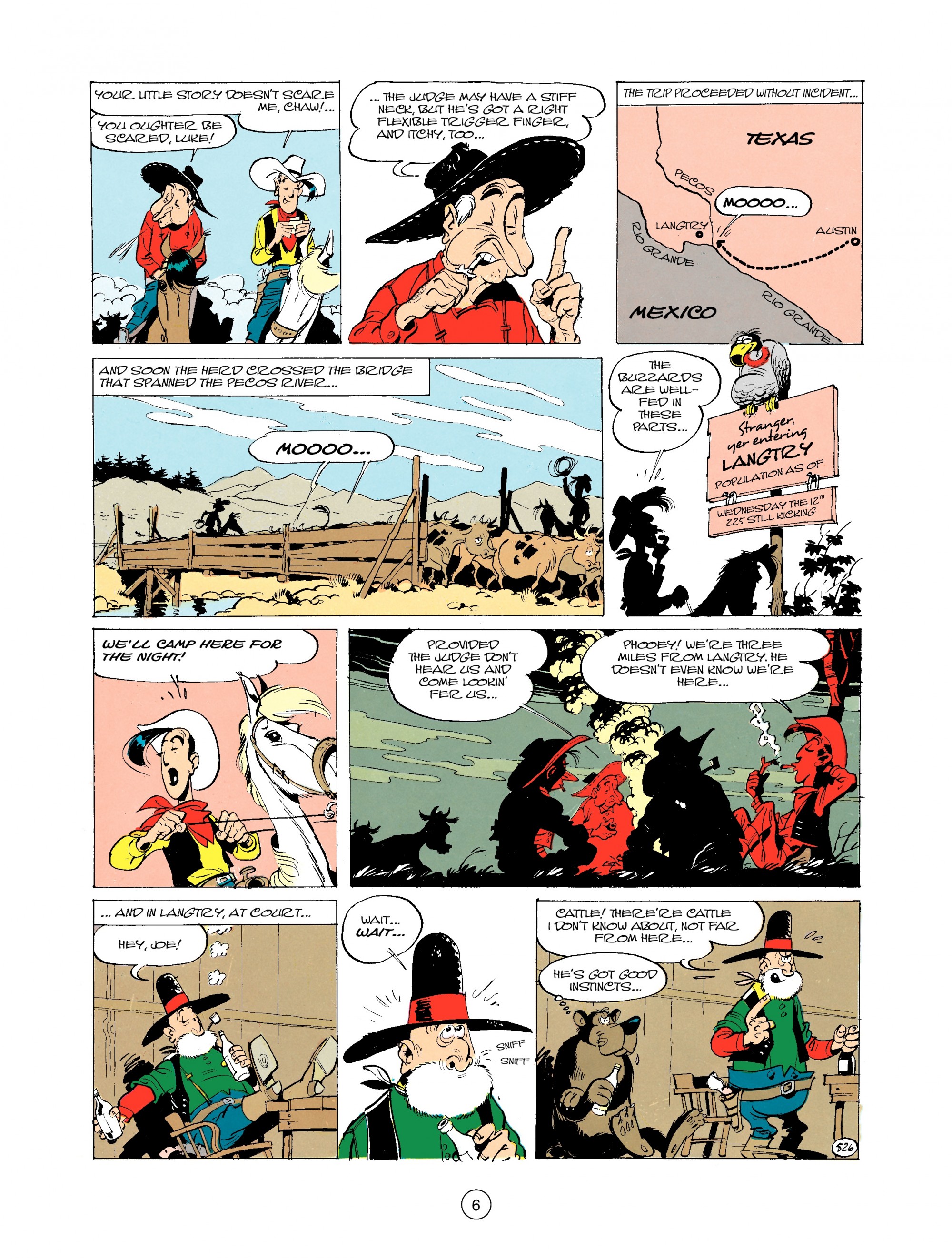 Read online A Lucky Luke Adventure comic -  Issue #24 - 6