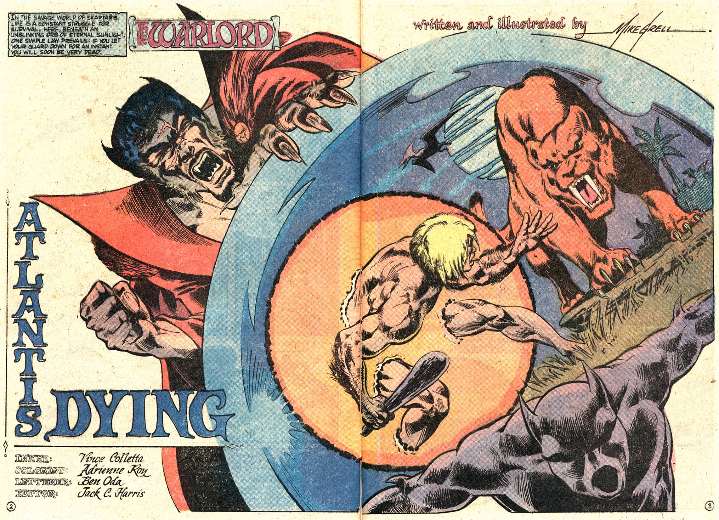 Read online Warlord (1976) comic -  Issue #27 - 3