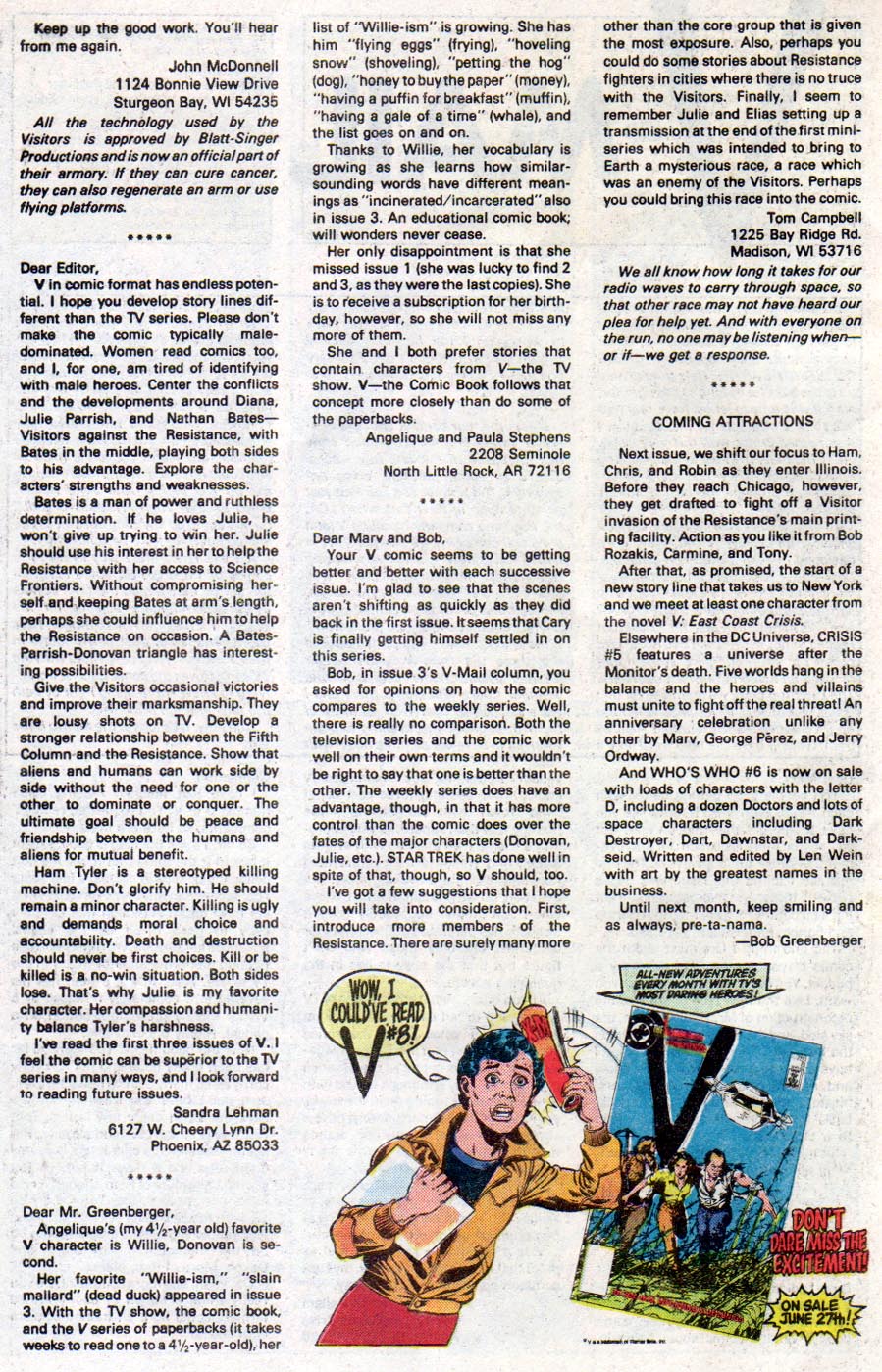 Read online V comic -  Issue #7 - 26