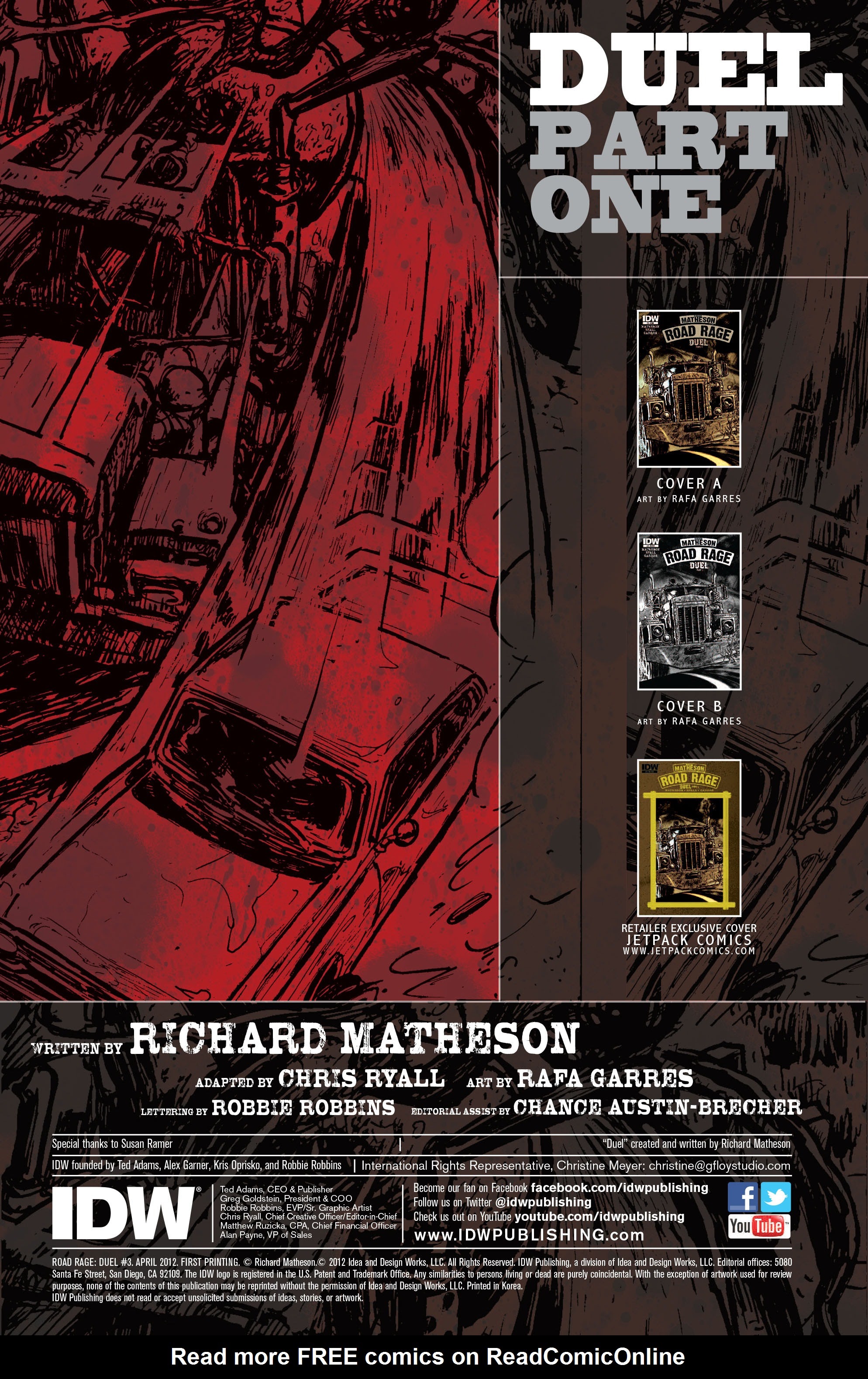 Read online Road Rage comic -  Issue # TPB - 80