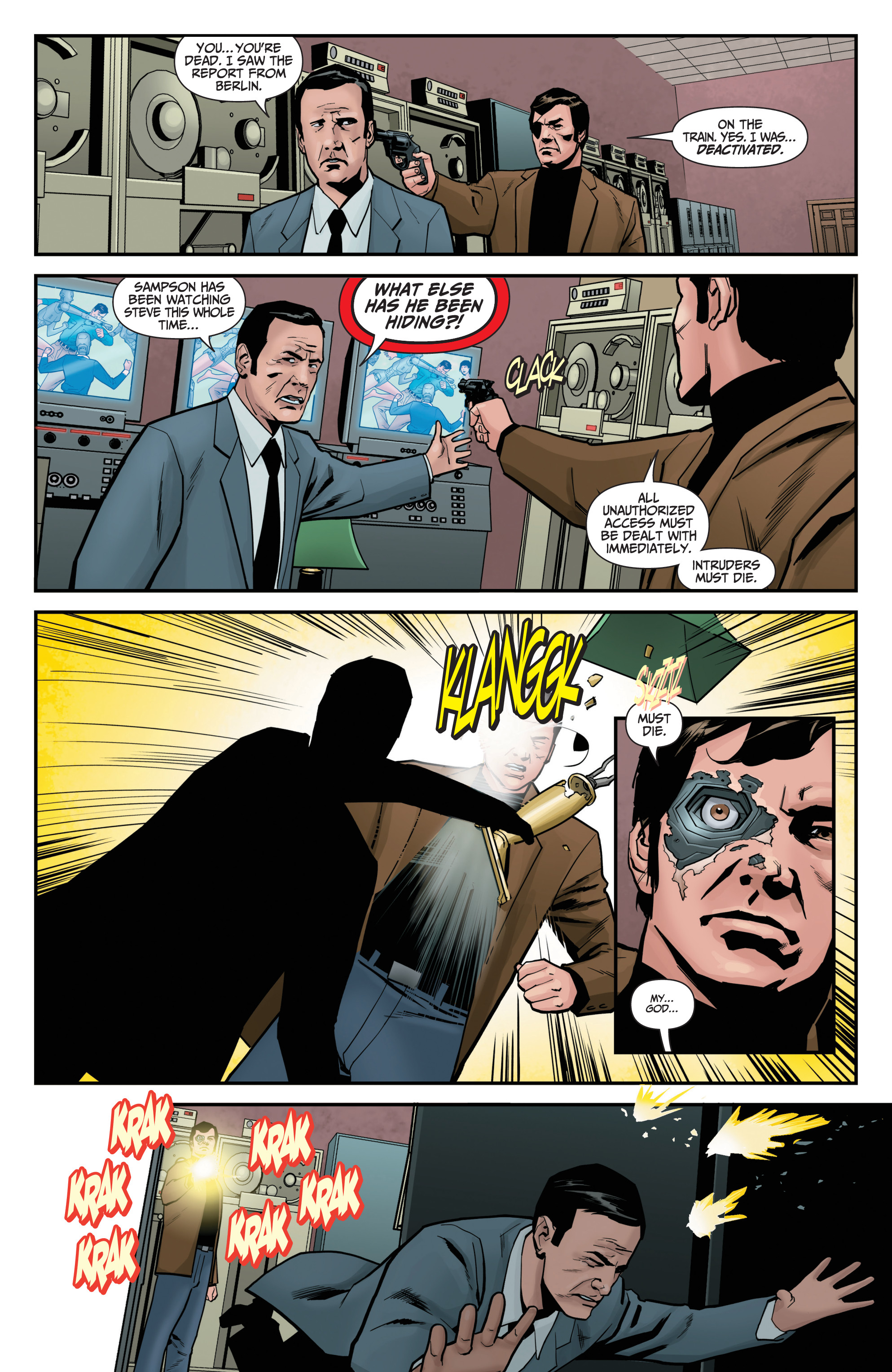 Read online The Six Million Dollar Man: Fall of Man comic -  Issue #4 - 21