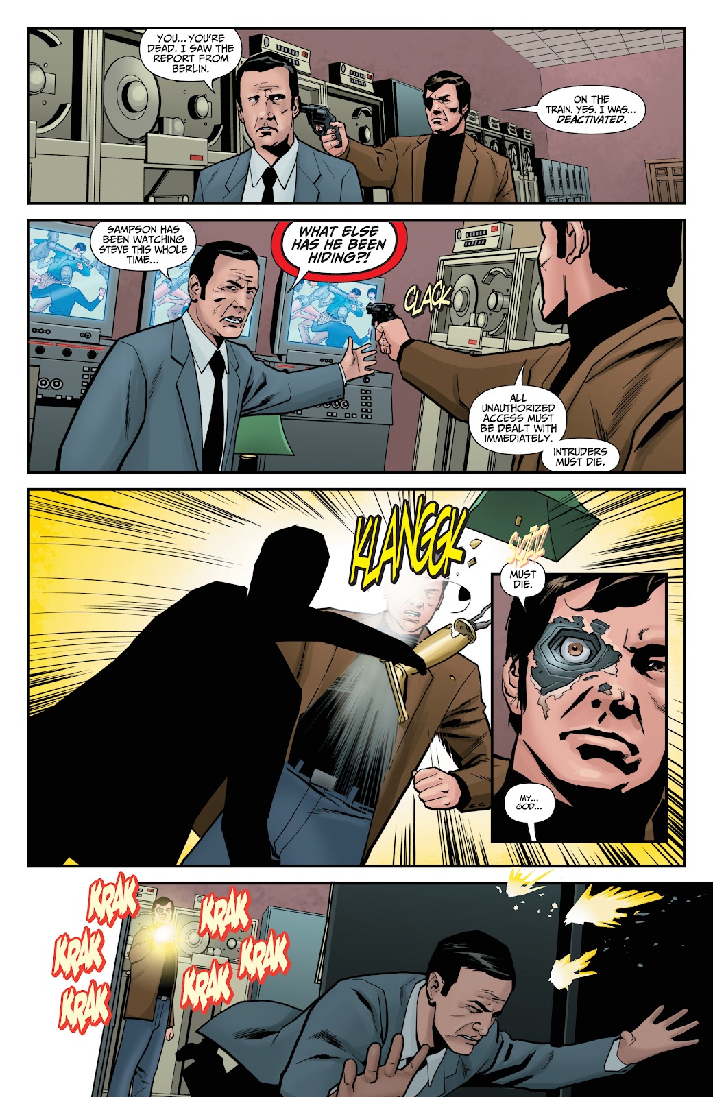 The Six Million Dollar Man: Fall of Man issue 4 - Page 21