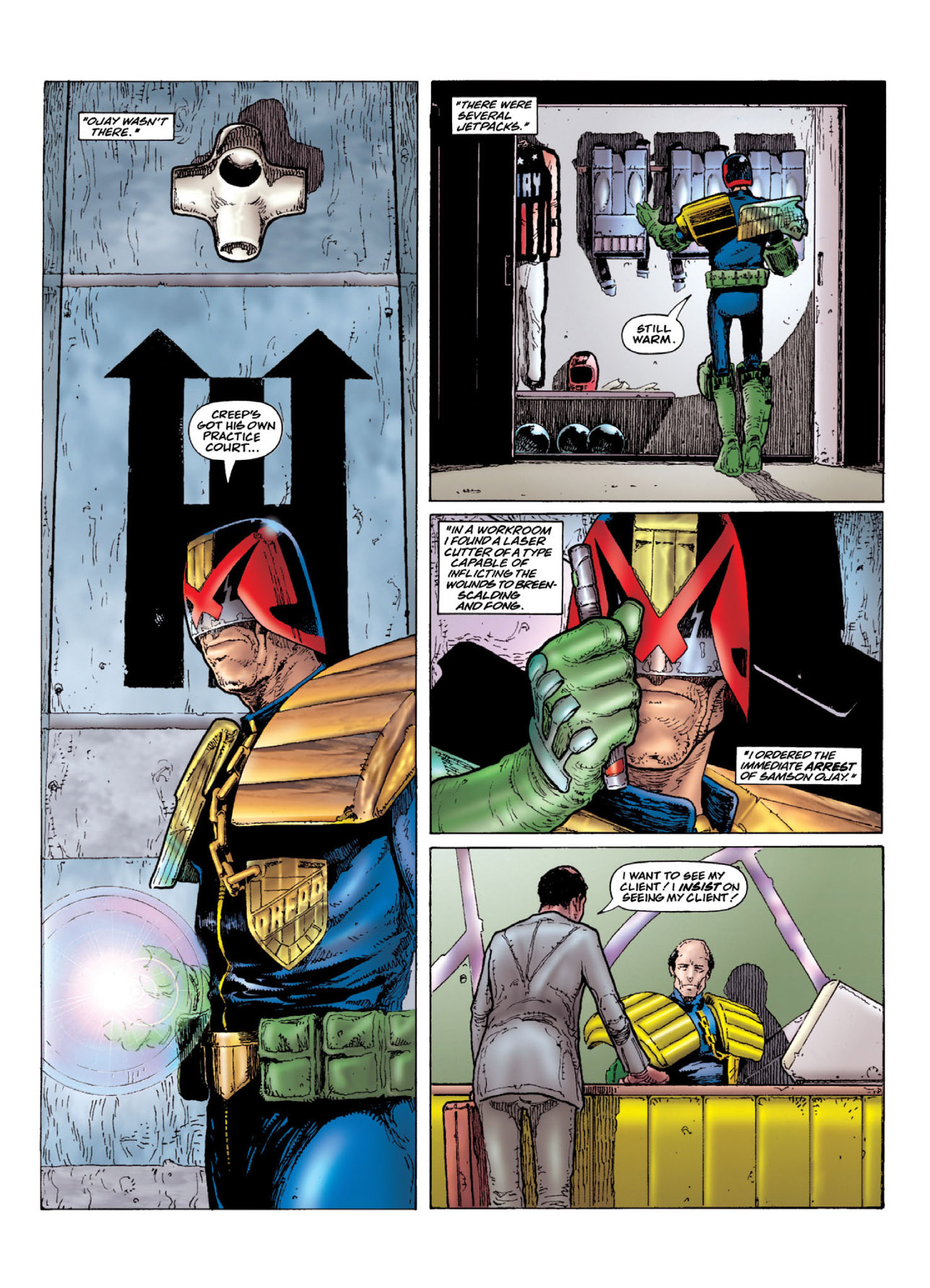 Read online Judge Dredd: The Complete Case Files comic -  Issue # TPB 27 - 224