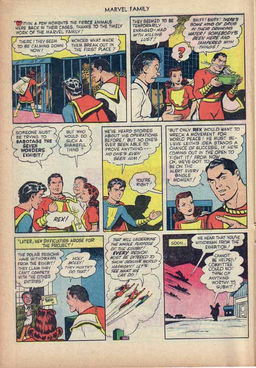 Read online The Marvel Family comic -  Issue #40 - 12
