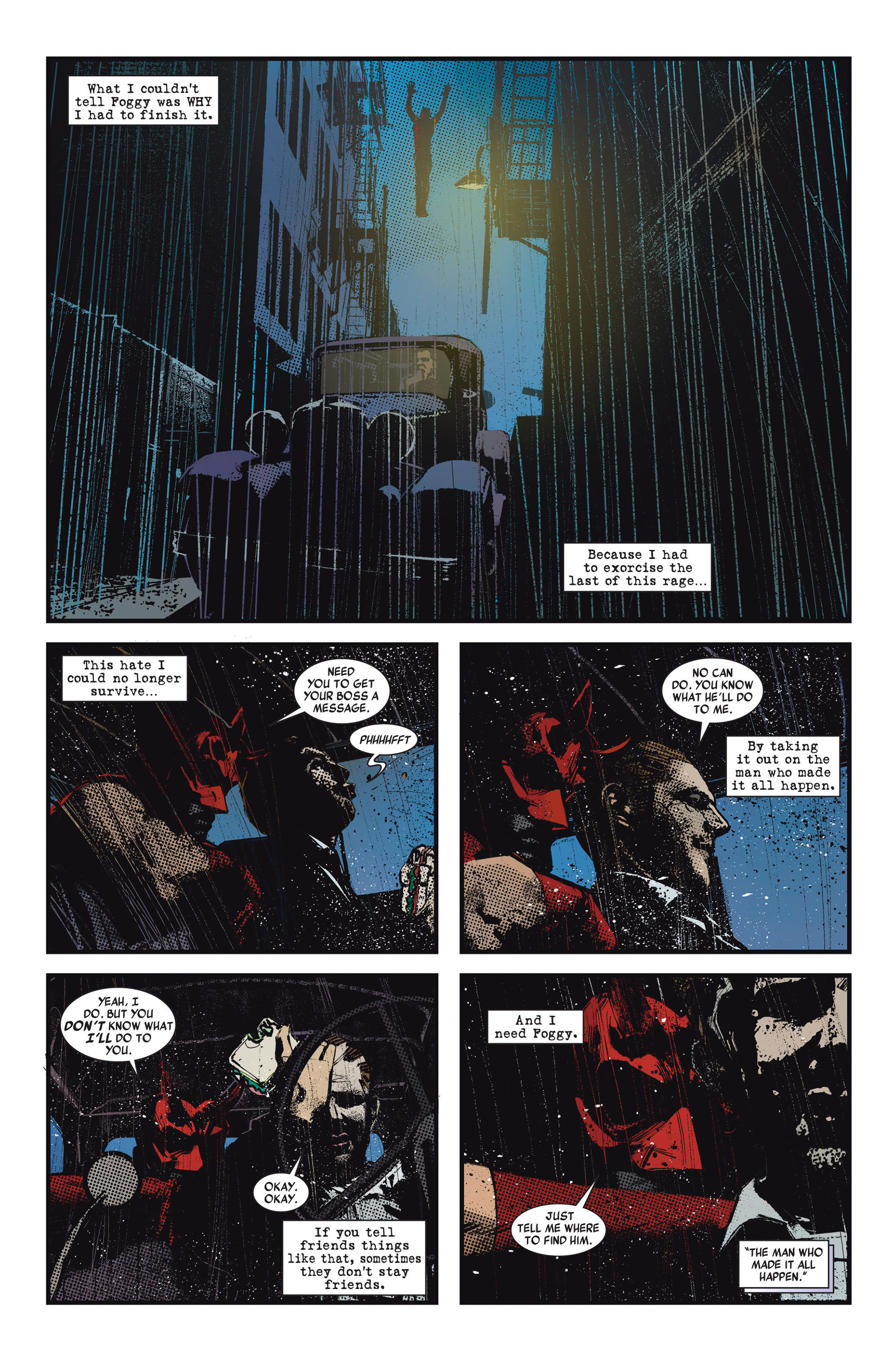 Read online Daredevil Noir comic -  Issue #4 - 17