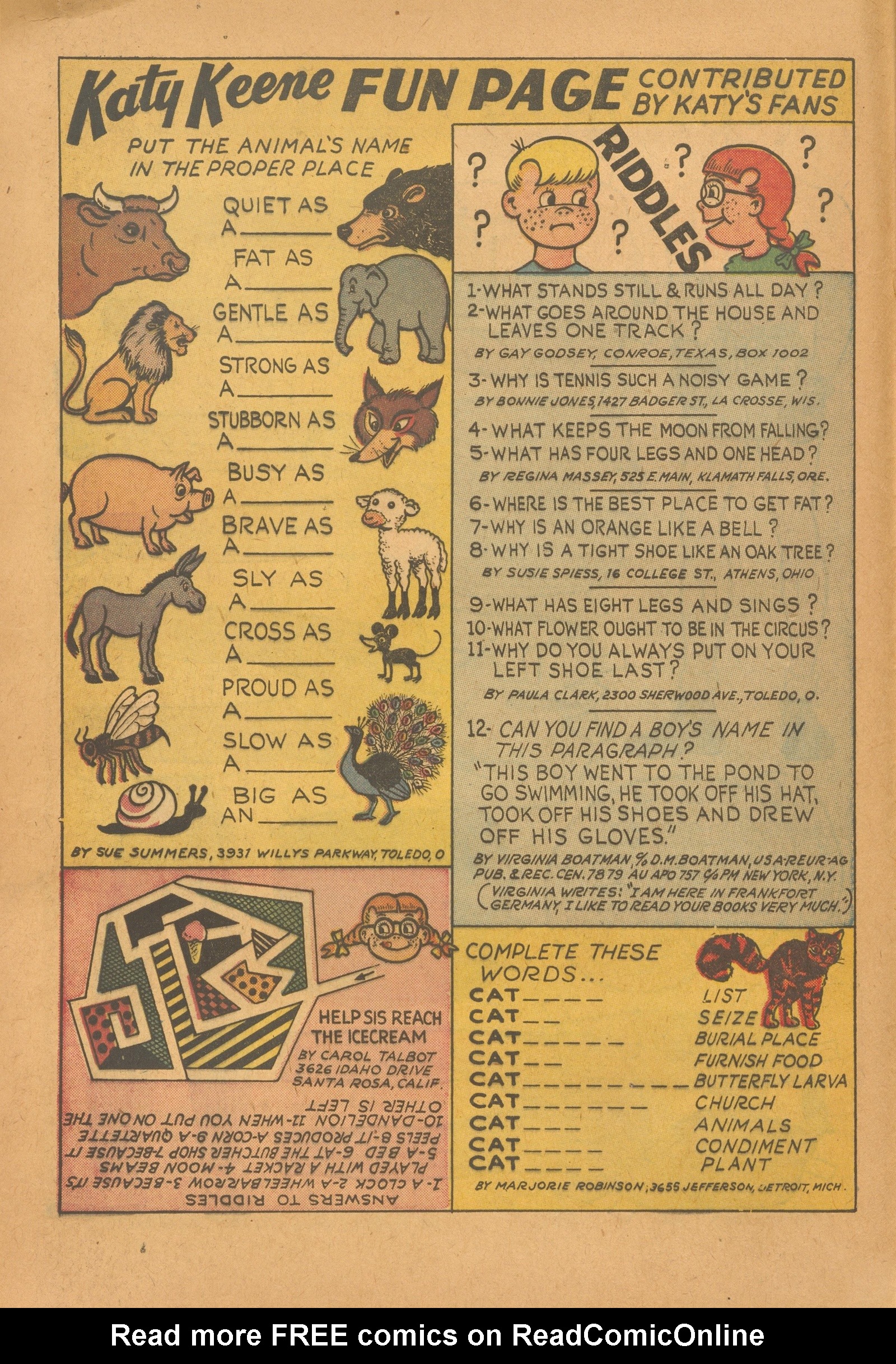 Read online Katy Keene Fashion Book comic -  Issue #15 - 10