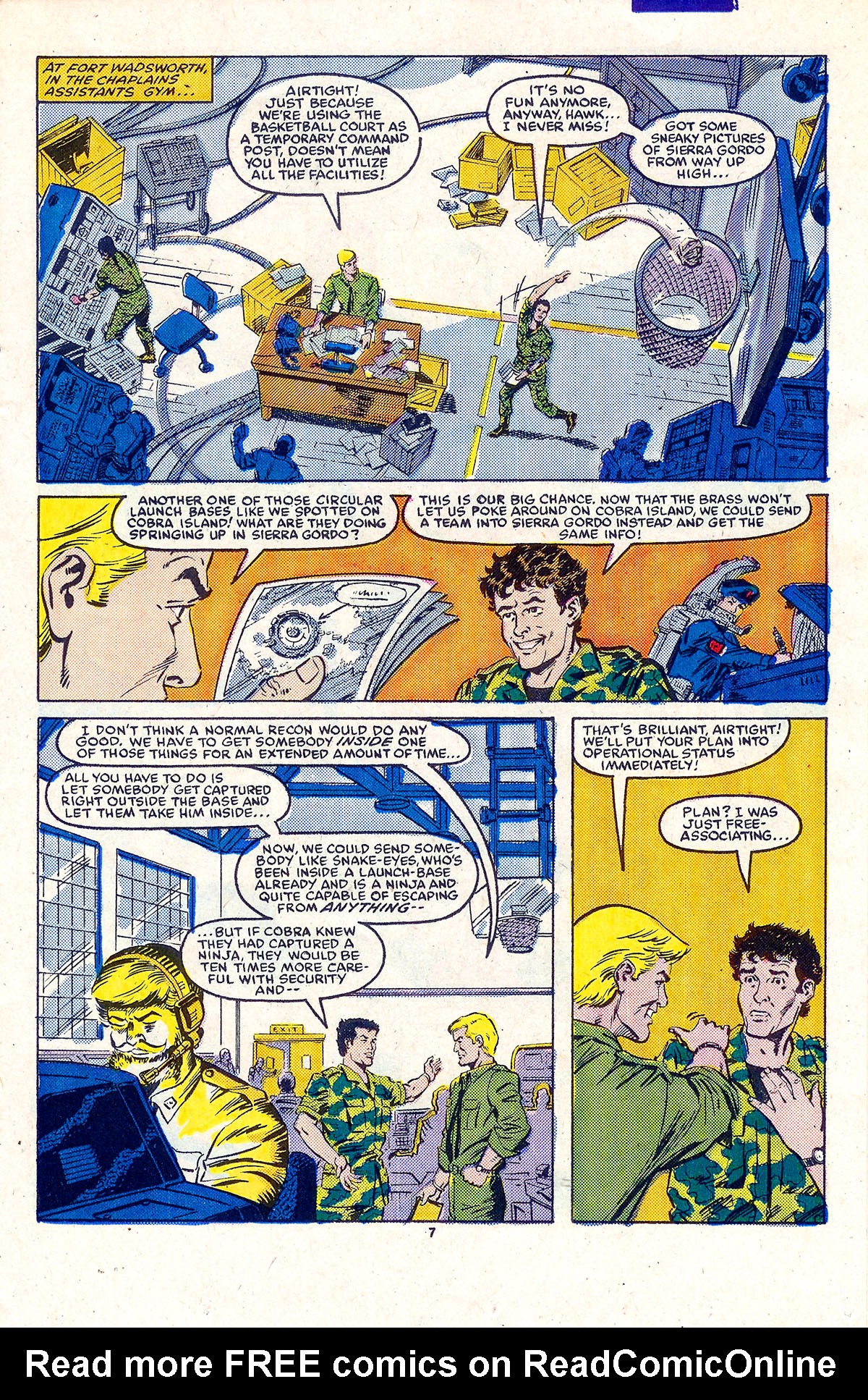 Read online G.I. Joe: A Real American Hero comic -  Issue #54 - 8